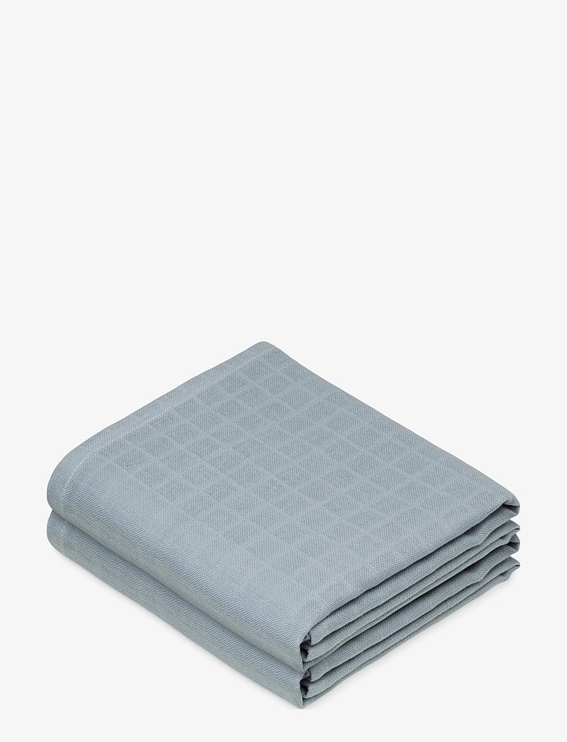 Cam Cam Copenhagen - Muslin Cloth, Solid colour, 2 pack - muslindukar - florentine blue - 0