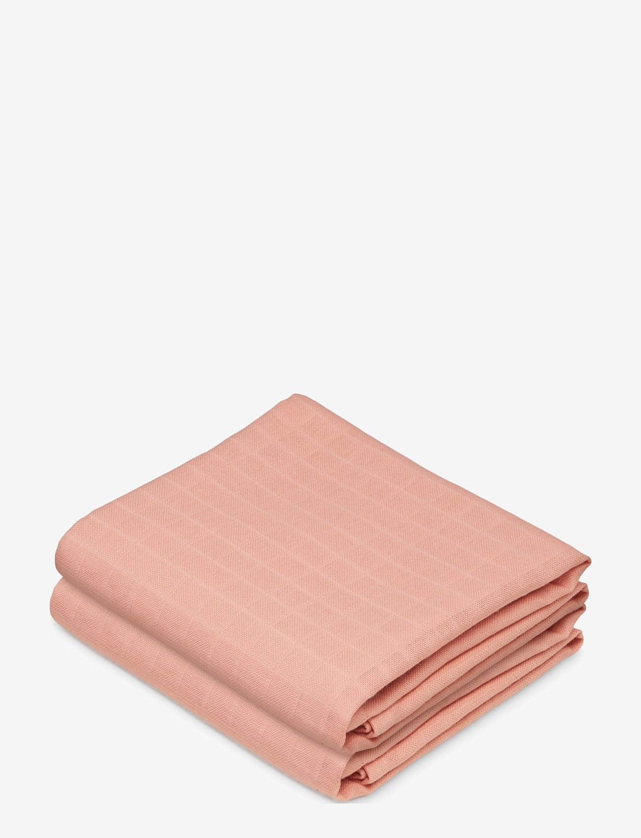 Cam Cam Copenhagen - Muslin Cloth, Solid colour, 2 pack - mulltücher - sorbet - 1