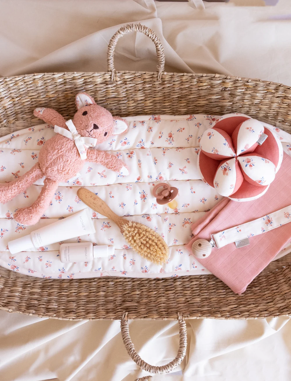 Cam Cam Copenhagen - Muslin Cloth, Solid colour, 2-pack - GOTS - Latte - musselinklude - sorbet - 0