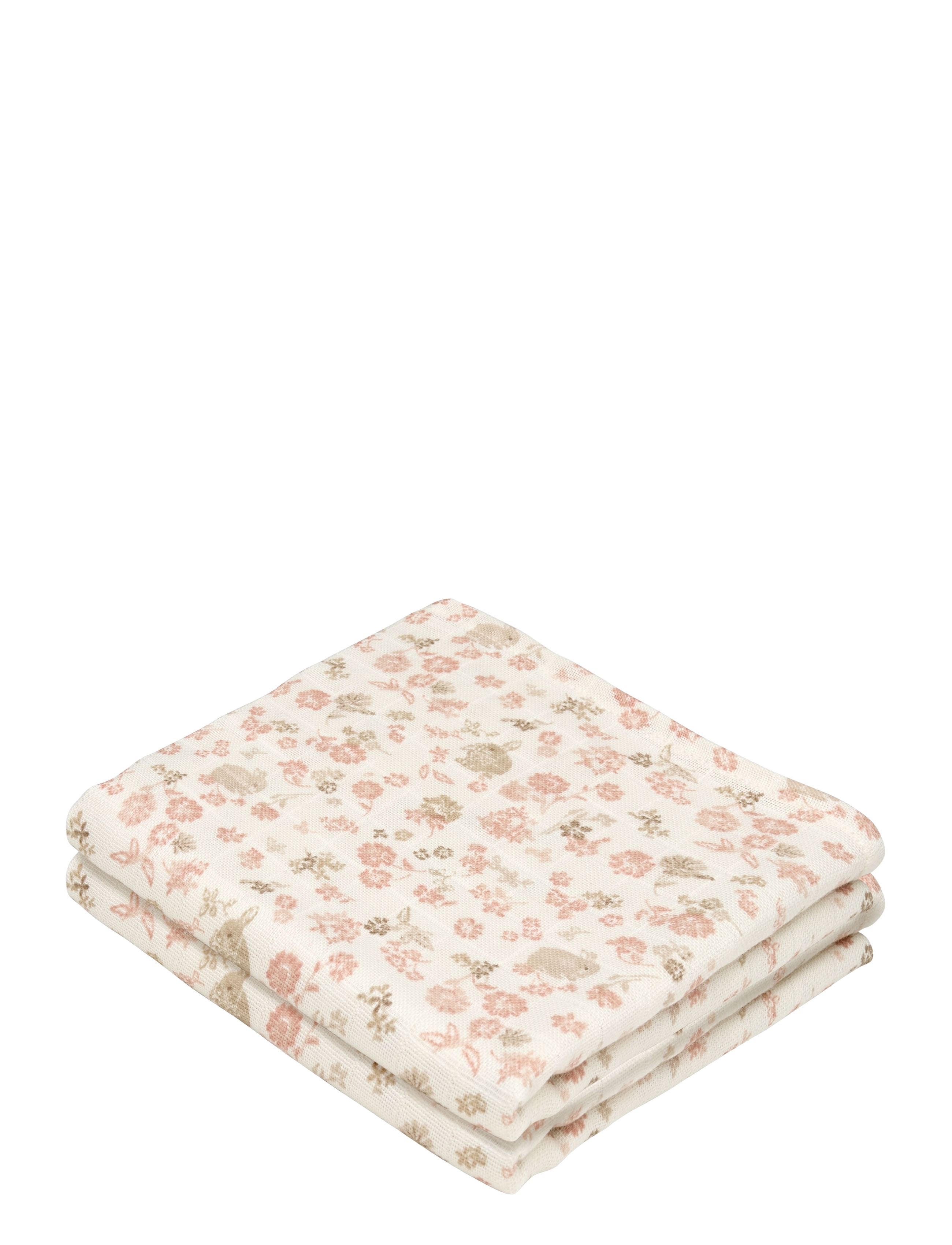 Cam Cam Copenhagen Muslin Cloth, Printed, 2-pack - GOTS - Classic Stripes Rose - Musliin linad - AUGUSTA / pink/rose
