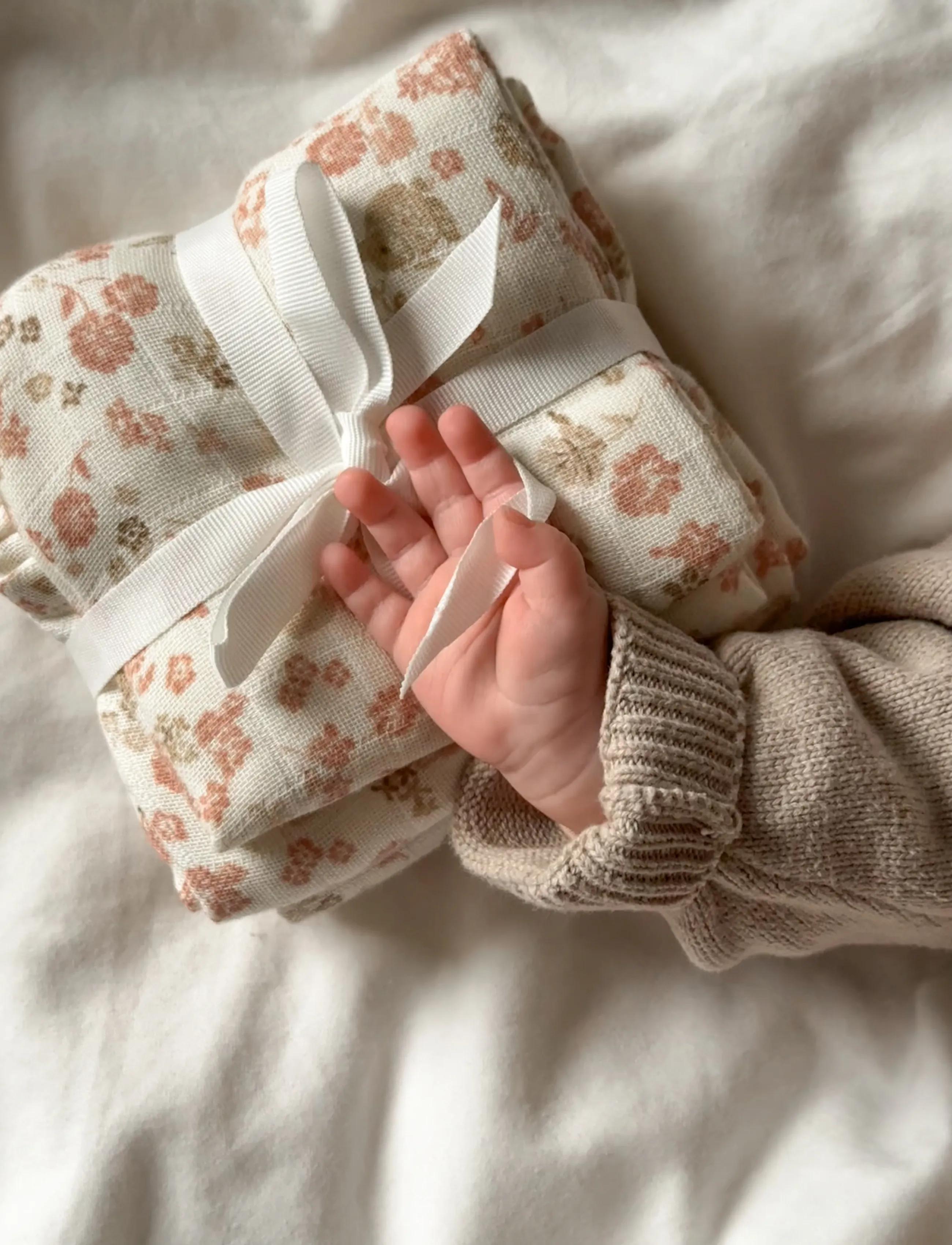 Cam Cam Copenhagen - Muslin Cloth, Printed, 2-pack - GOTS - Classic Stripes Rose - musliinist tekid - augusta - 2
