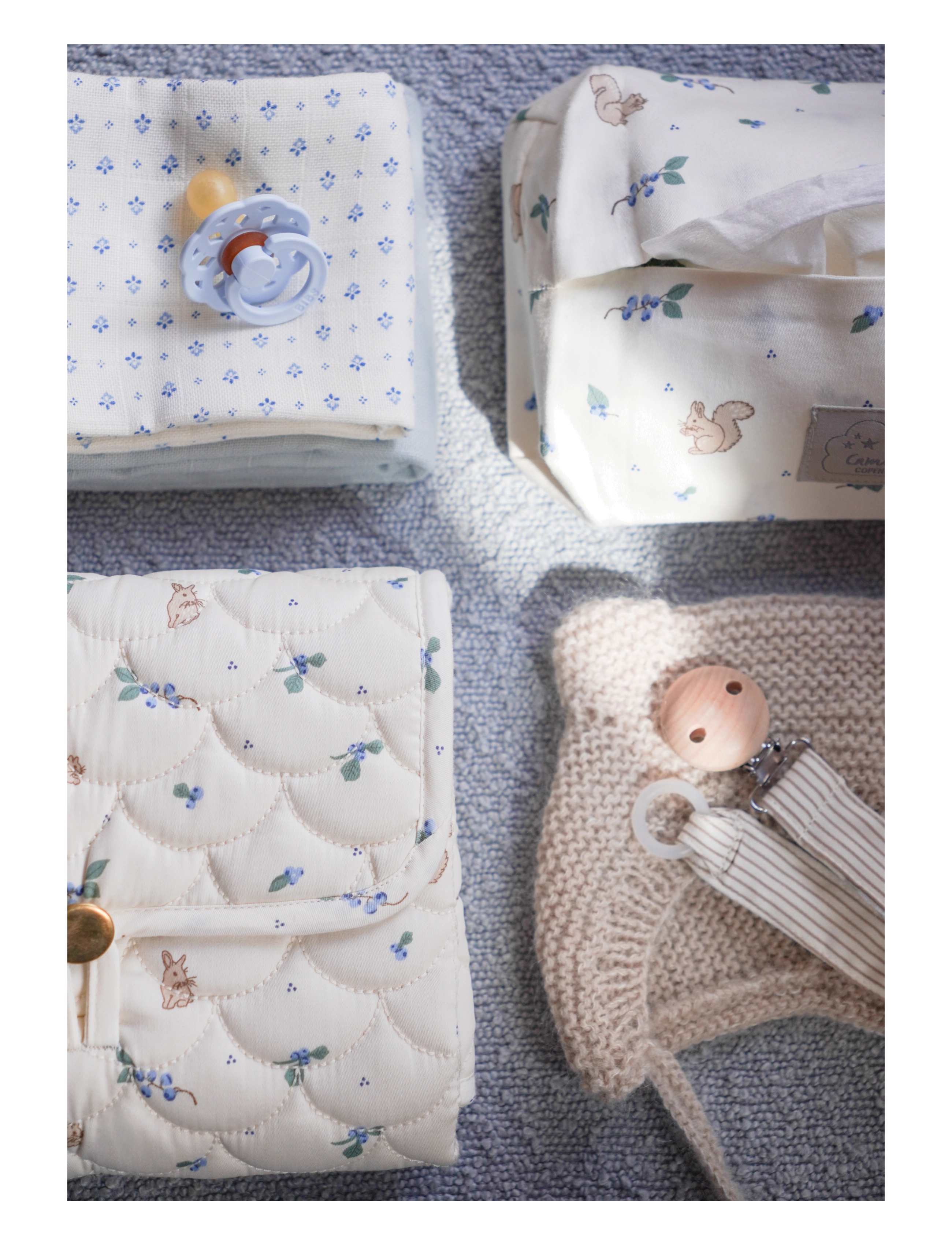 Cam Cam Copenhagen - Muslin Cloth, Printed, 2-pack - GOTS - Caprice - mulldecken - caprice - 3