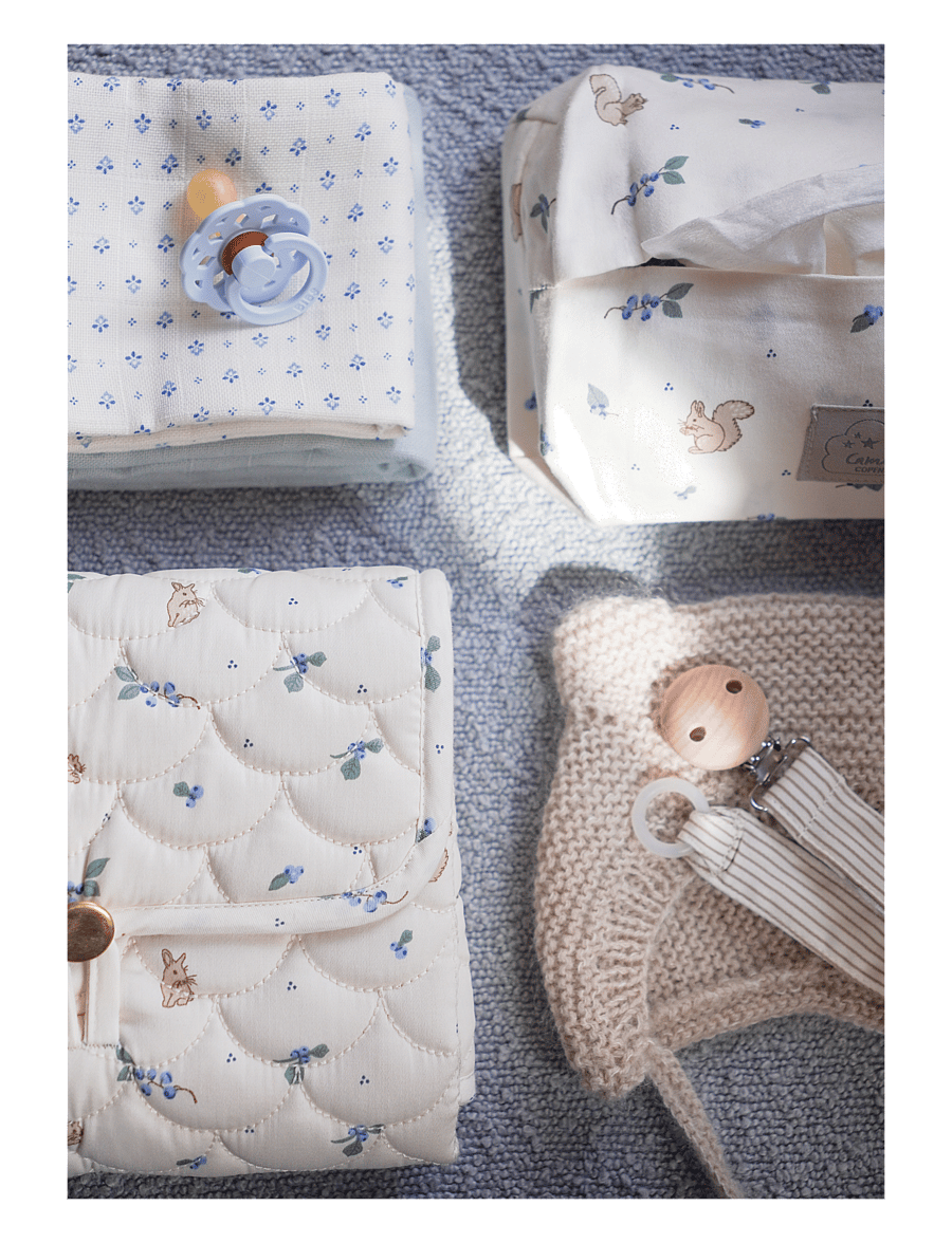 Cam Cam Copenhagen - Muslin Cloth, Printed, 2-pack - GOTS - Caprice - mulldecken - caprice - 3