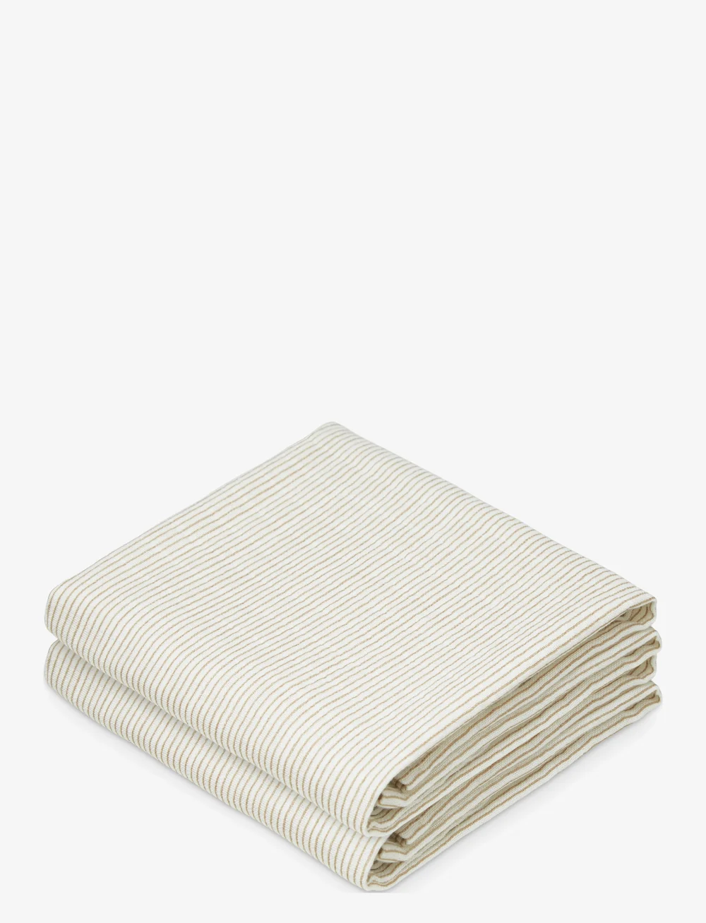 Cam Cam Copenhagen - Muslin Cloth, Printed, 2 - muslindukar - classic stripes camel - 1