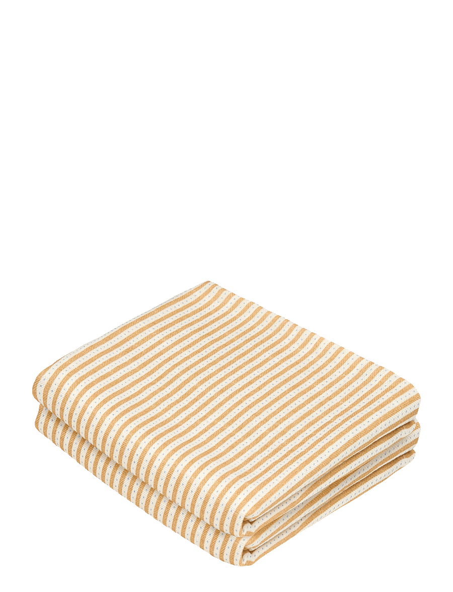Cam Cam Copenhagen - Muslin Cloth, Printed, 2-pack - GOTS - Classic Stripes Rose - musliinist tekid - oatfield - 1