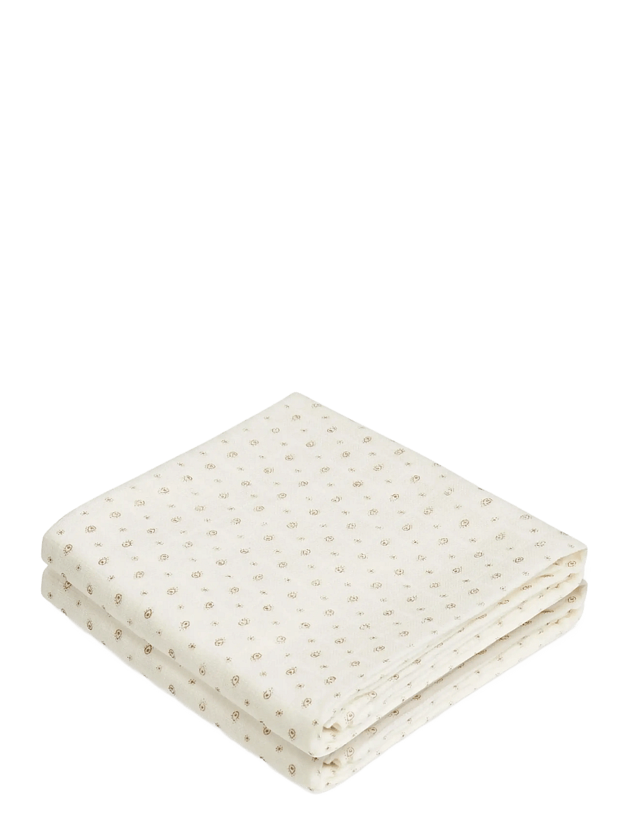 Cam Cam Copenhagen - Muslin Cloth, Printed, 2-pack - GOTS - Rowan - musselintæpper - rowan - 0
