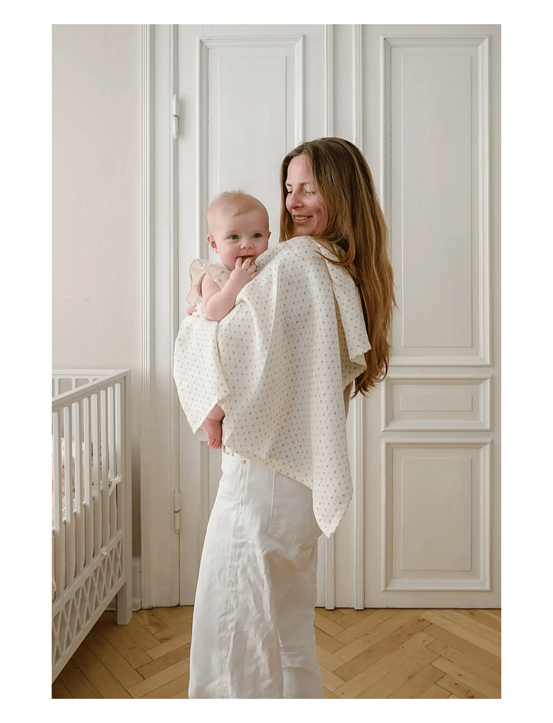 Cam Cam Copenhagen - Muslin Cloth, Printed, 2-pack - GOTS - Carousel - mulltücher - rowan - 2