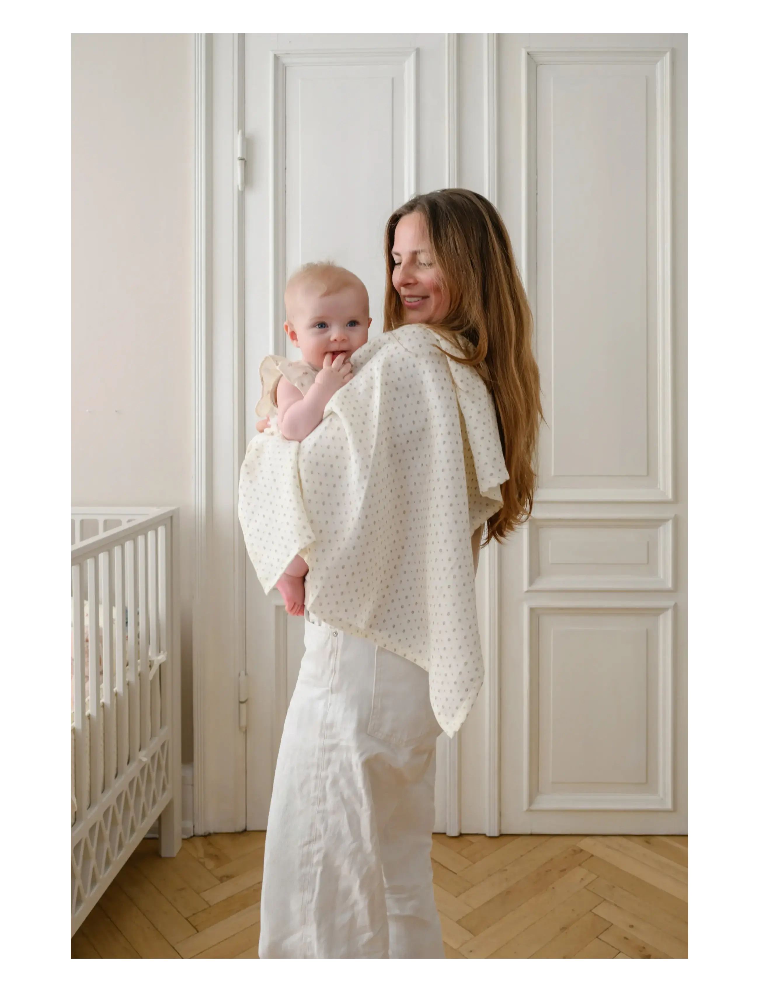 Cam Cam Copenhagen - Muslin Cloth, Printed, 2-pack - GOTS - Rowan - musselintæpper - rowan - 2