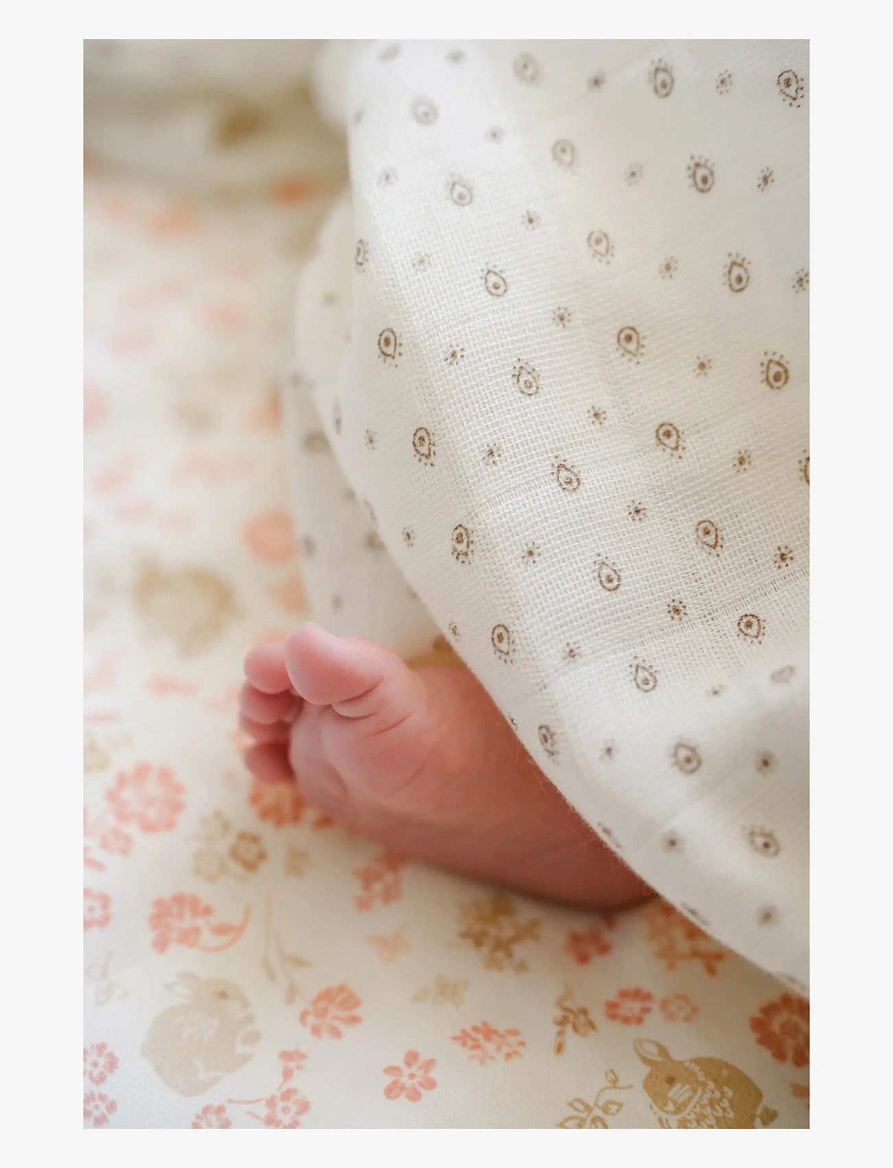 Cam Cam Copenhagen - Muslin Cloth, Printed, 2-pack - GOTS - Carousel - mulltücher - rowan - 3