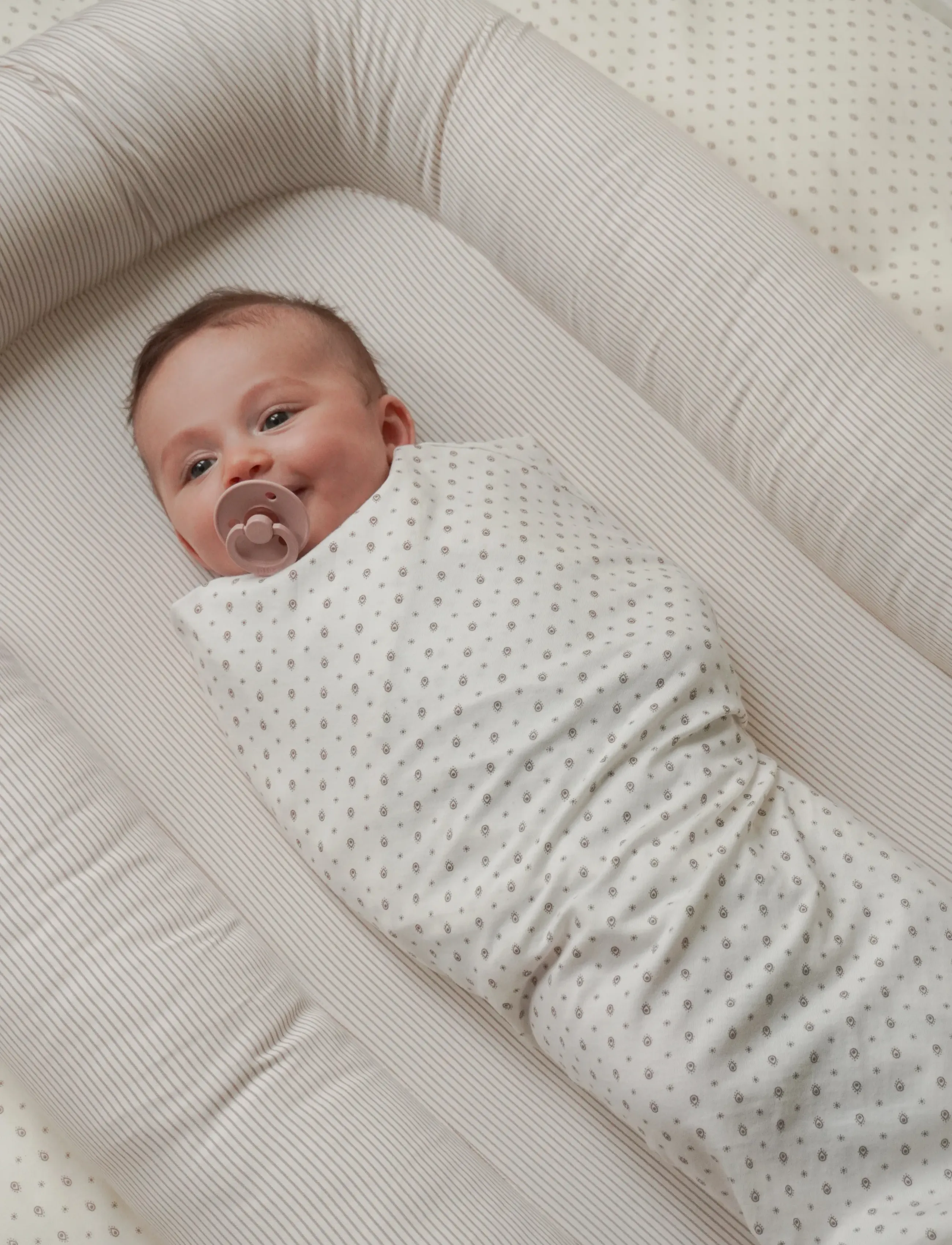 Cam Cam Copenhagen - Jersey Swaddle - GOTS - Woodland - nusseklude - rowan - 2