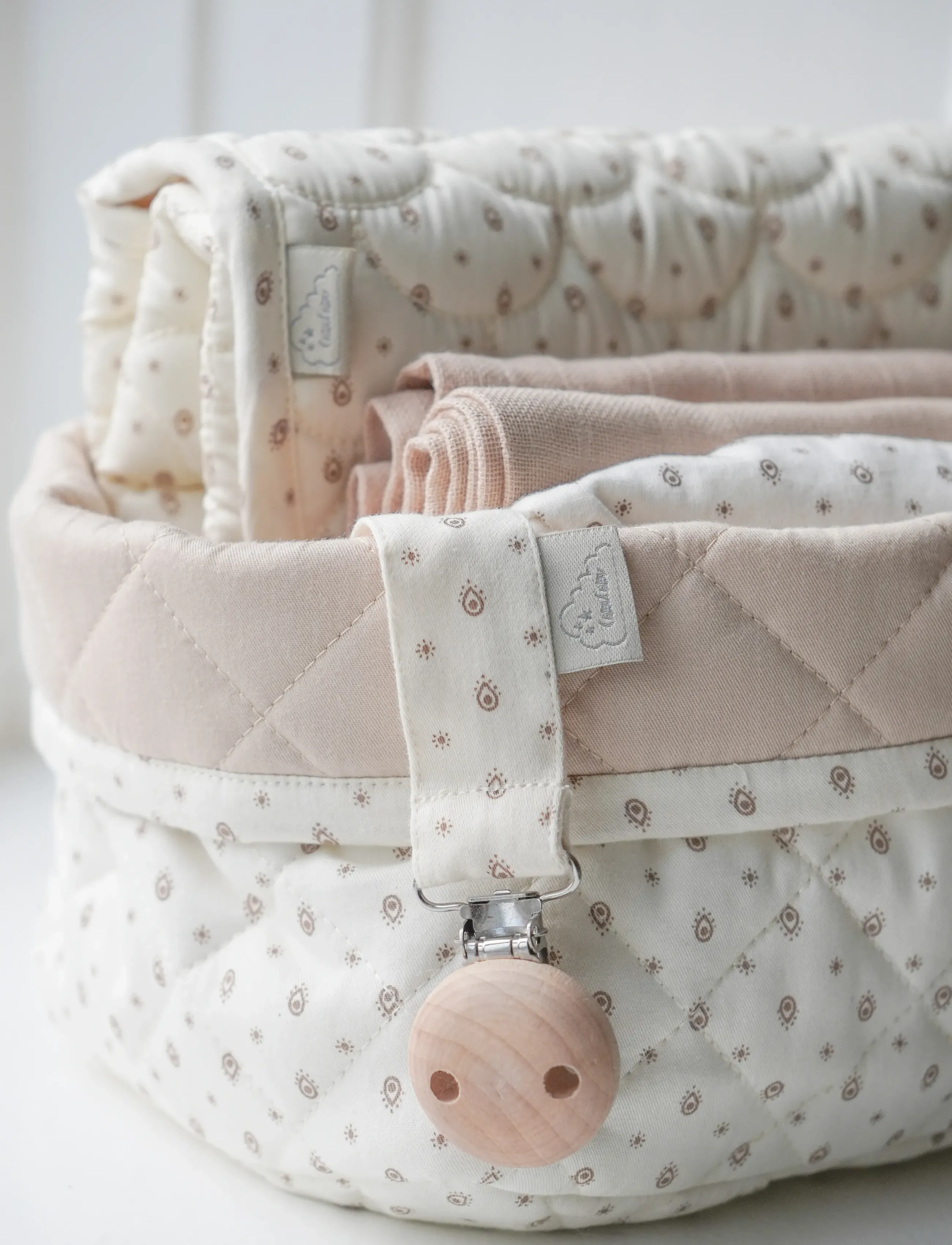 Cam Cam Copenhagen - Jersey Swaddle - GOTS - Woodland - nusseklude - vintage toys - 2