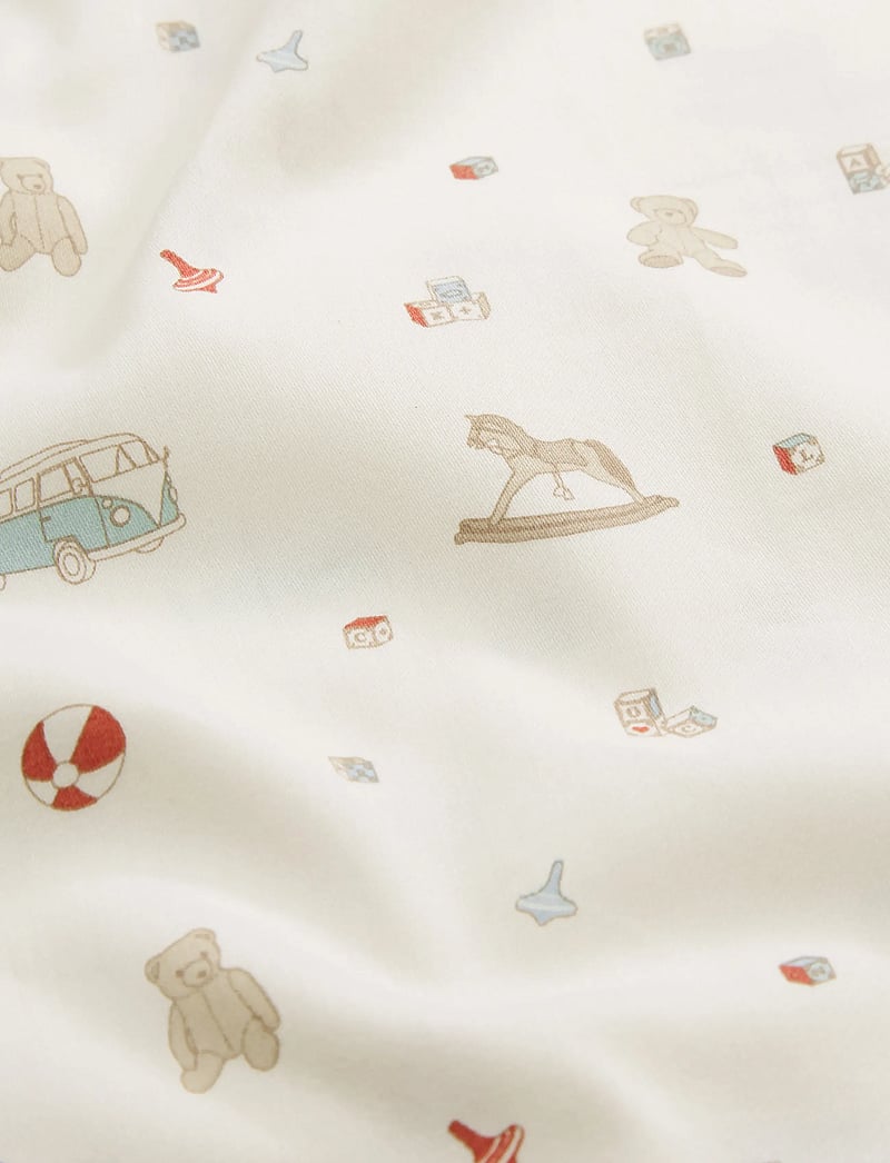 Cam Cam Copenhagen - Jersey Swaddle - GOTS - Dreamland - schmusetuch - vintage toys - 3