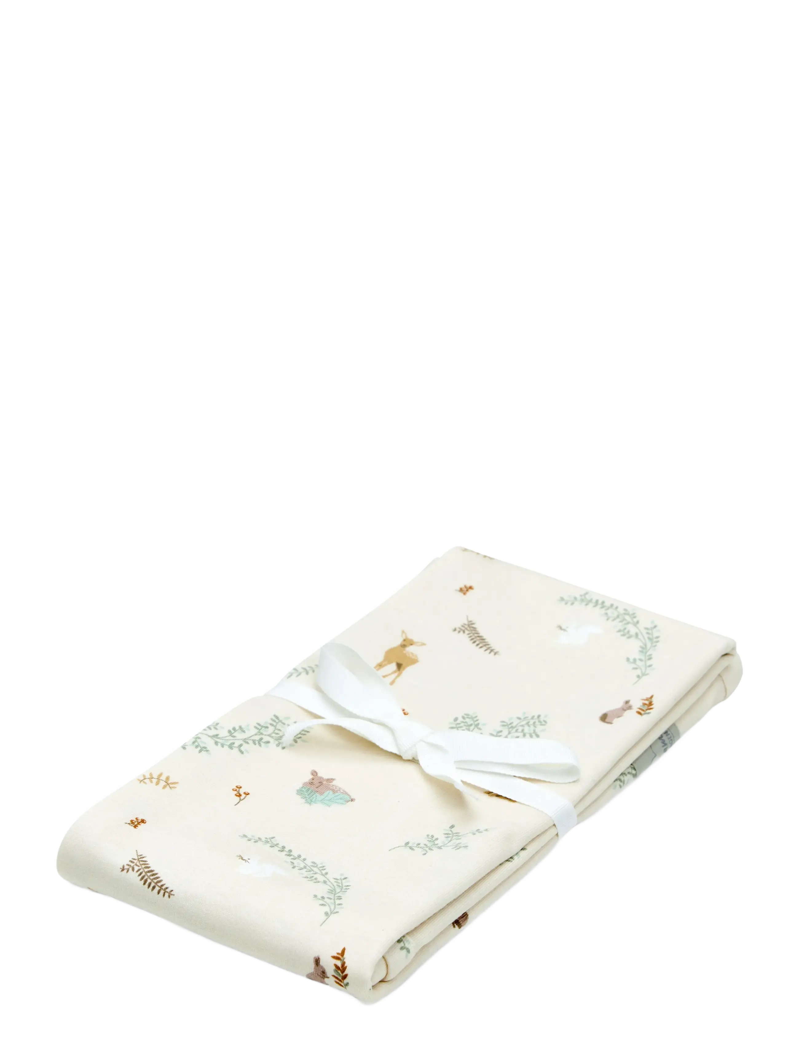 Cam Cam Copenhagen Jersey Swaddle - GOTS - Woodland - Inspiration - WOODLAND / cream