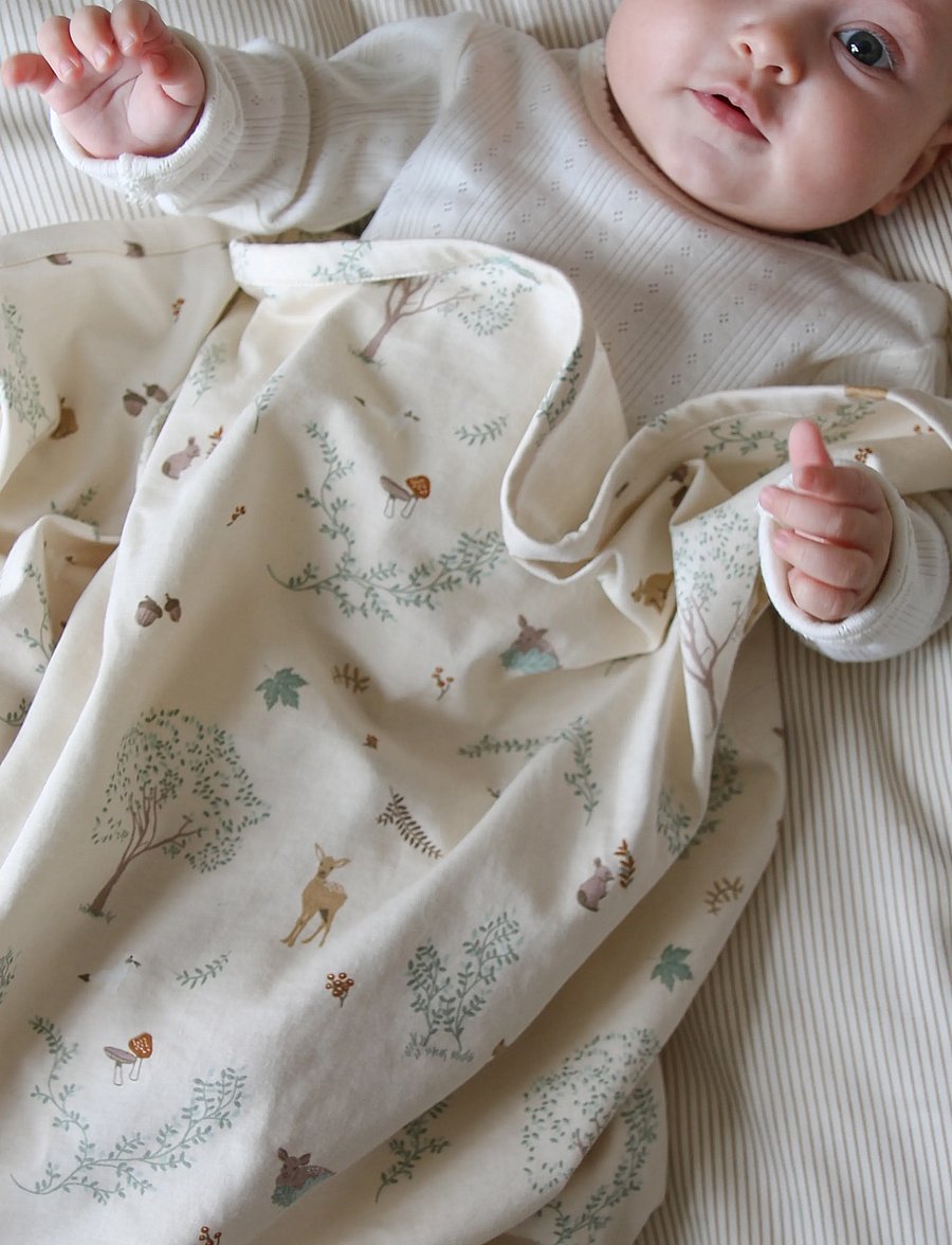 Cam Cam Copenhagen - Jersey Swaddle - GOTS - Woodland - schmusetuch - woodland - 0