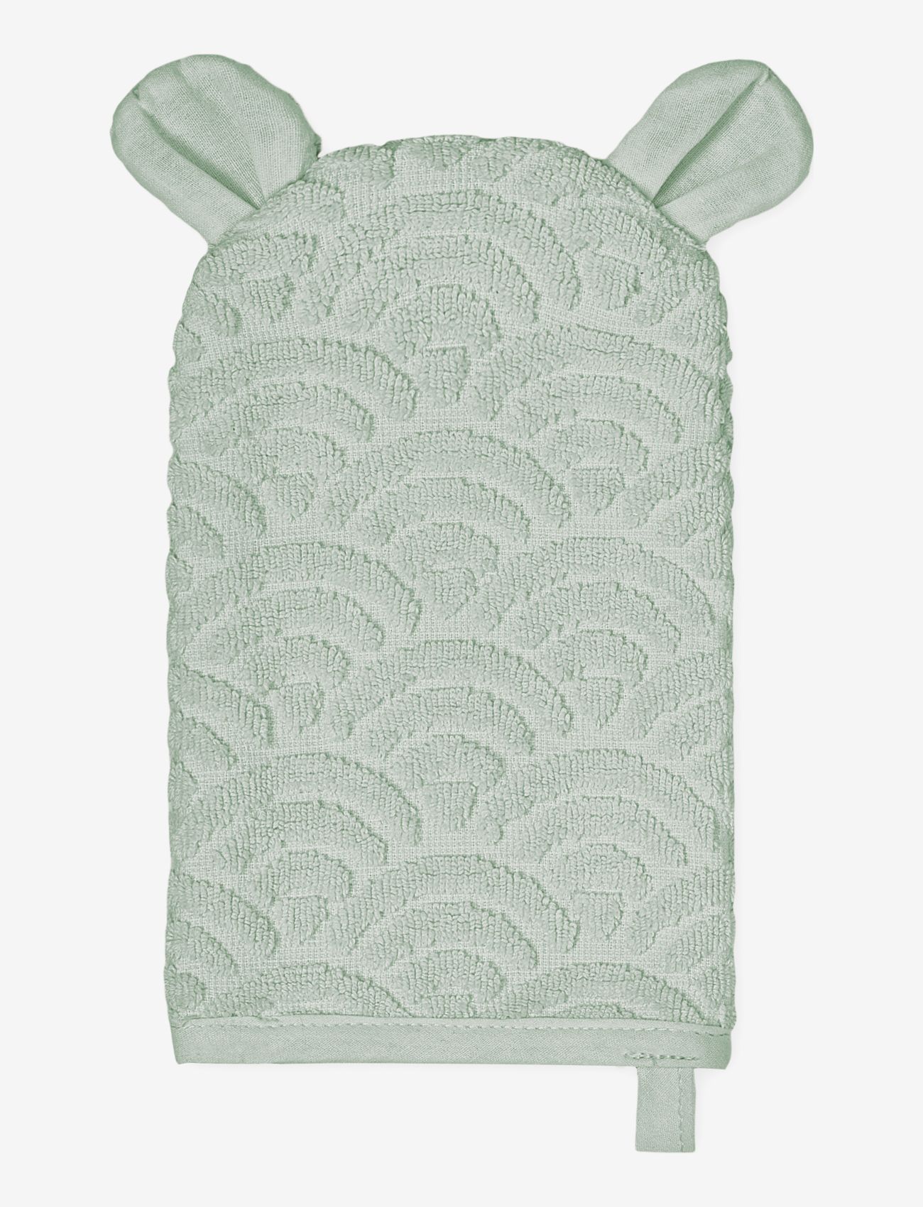 Wash Glove w/ ears - DUSTY GREEN