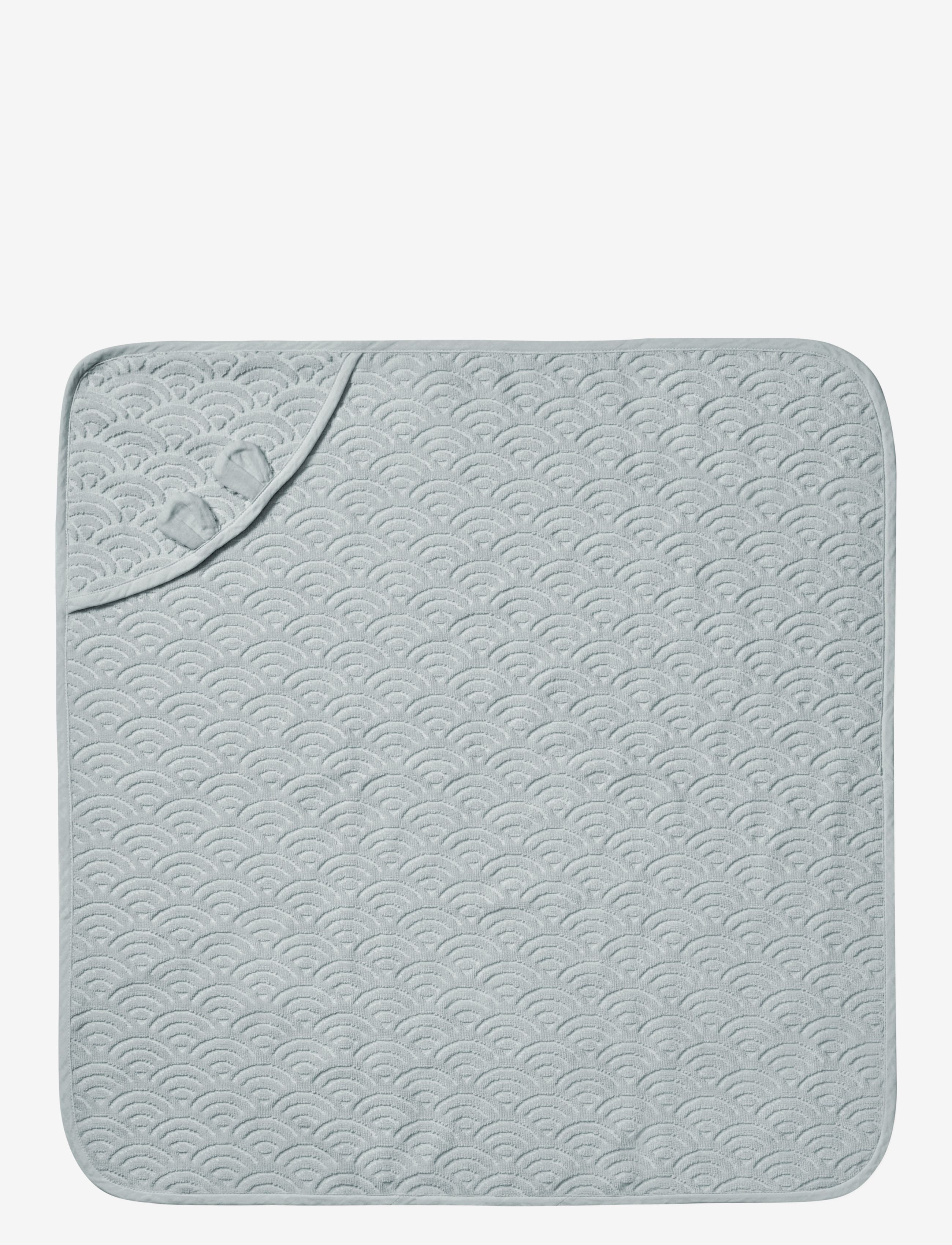 Cam Cam Copenhagen - Towel, Baby, Hooded w/ ears - håndklæder - classic grey - 1