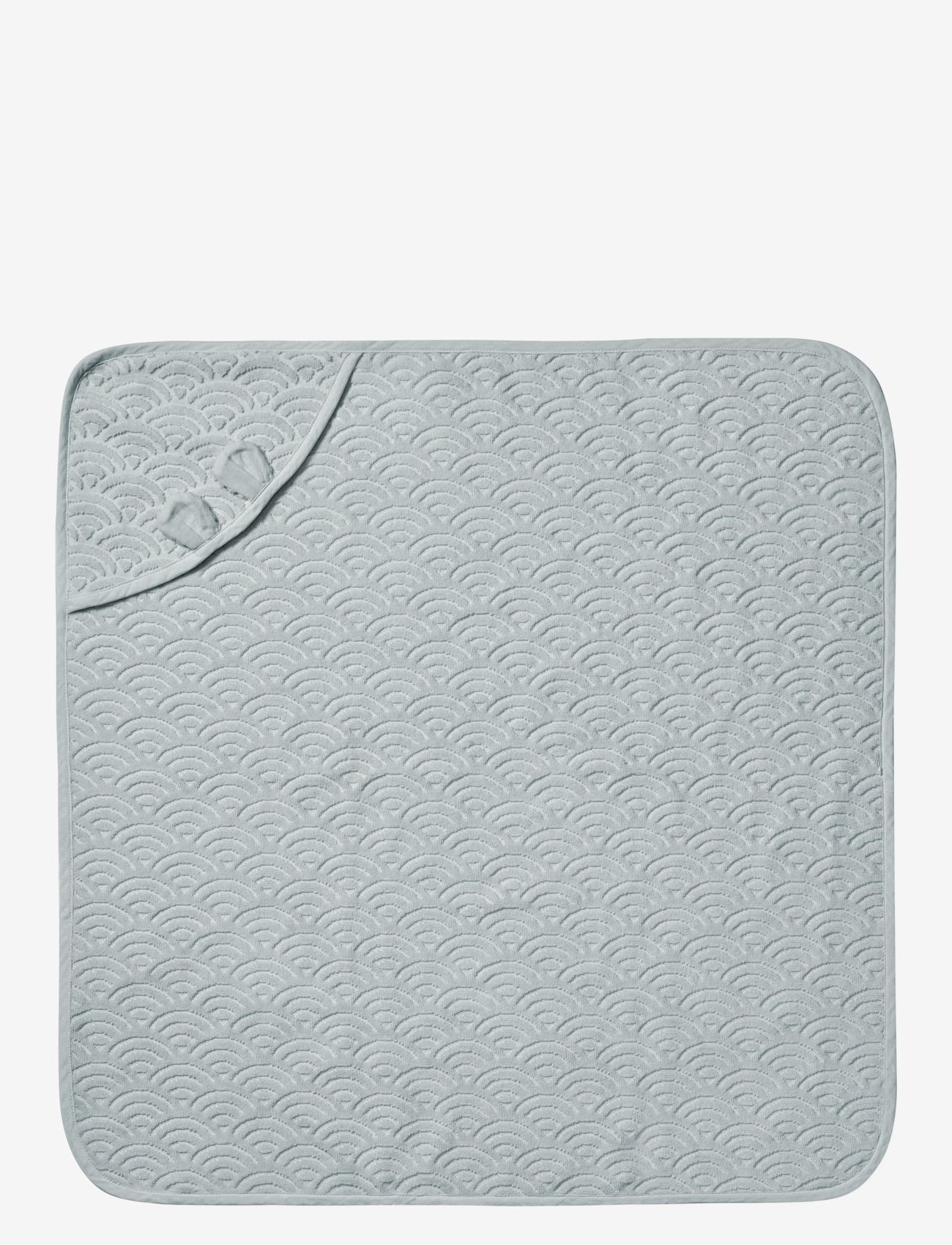 Cam Cam Copenhagen - Towel, Baby, Hooded w/ ears - håndklæder - classic grey - 2