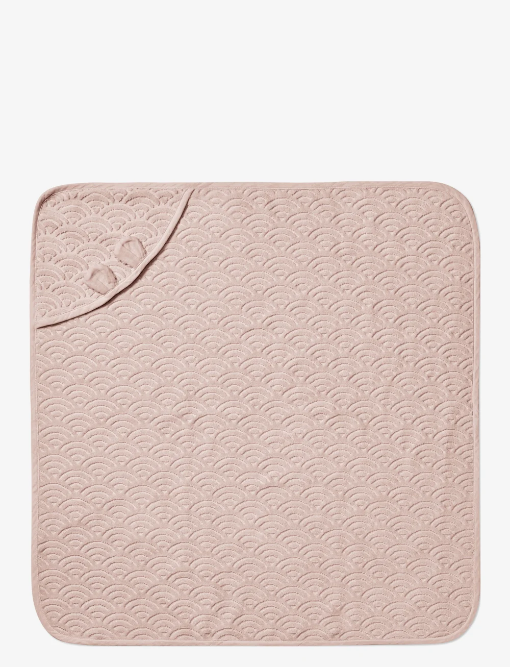 Cam Cam Copenhagen - Towel, Baby, hooded w/ ears - handdukar - dusty rose - 2