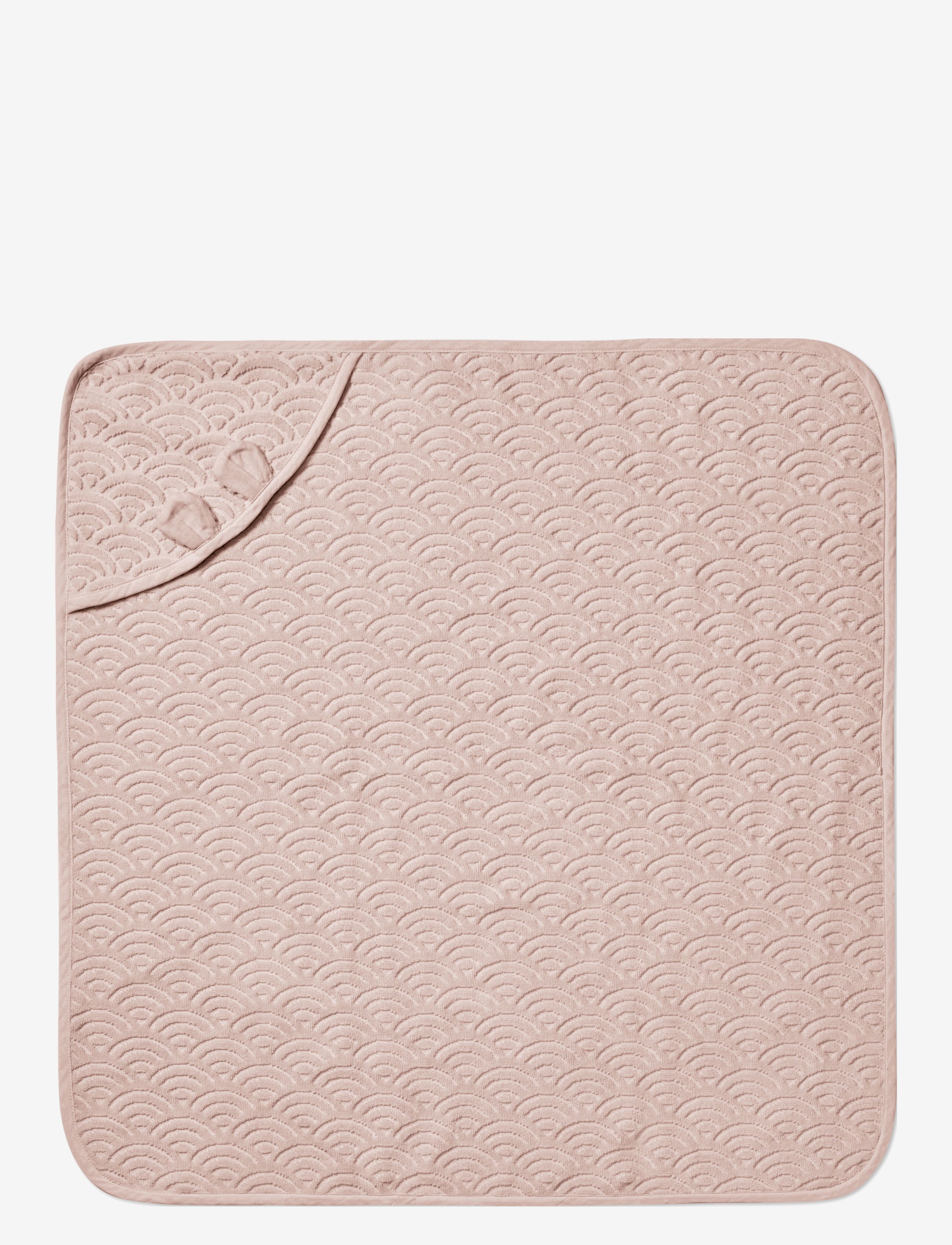 Cam Cam Copenhagen - Towel, Baby, Hooded w/ ears - håndklæder - dusty rose - 2