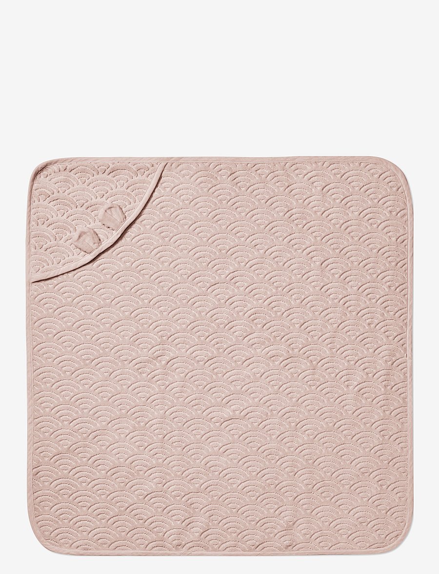 Cam Cam Copenhagen - Towel, Baby, Hooded w/ ears - håndklæder - dusty rose - 2