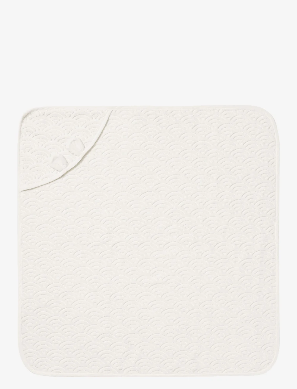 Cam Cam Copenhagen - Towel, Baby, hooded w/ ears - vanni aeg - off-white - 2