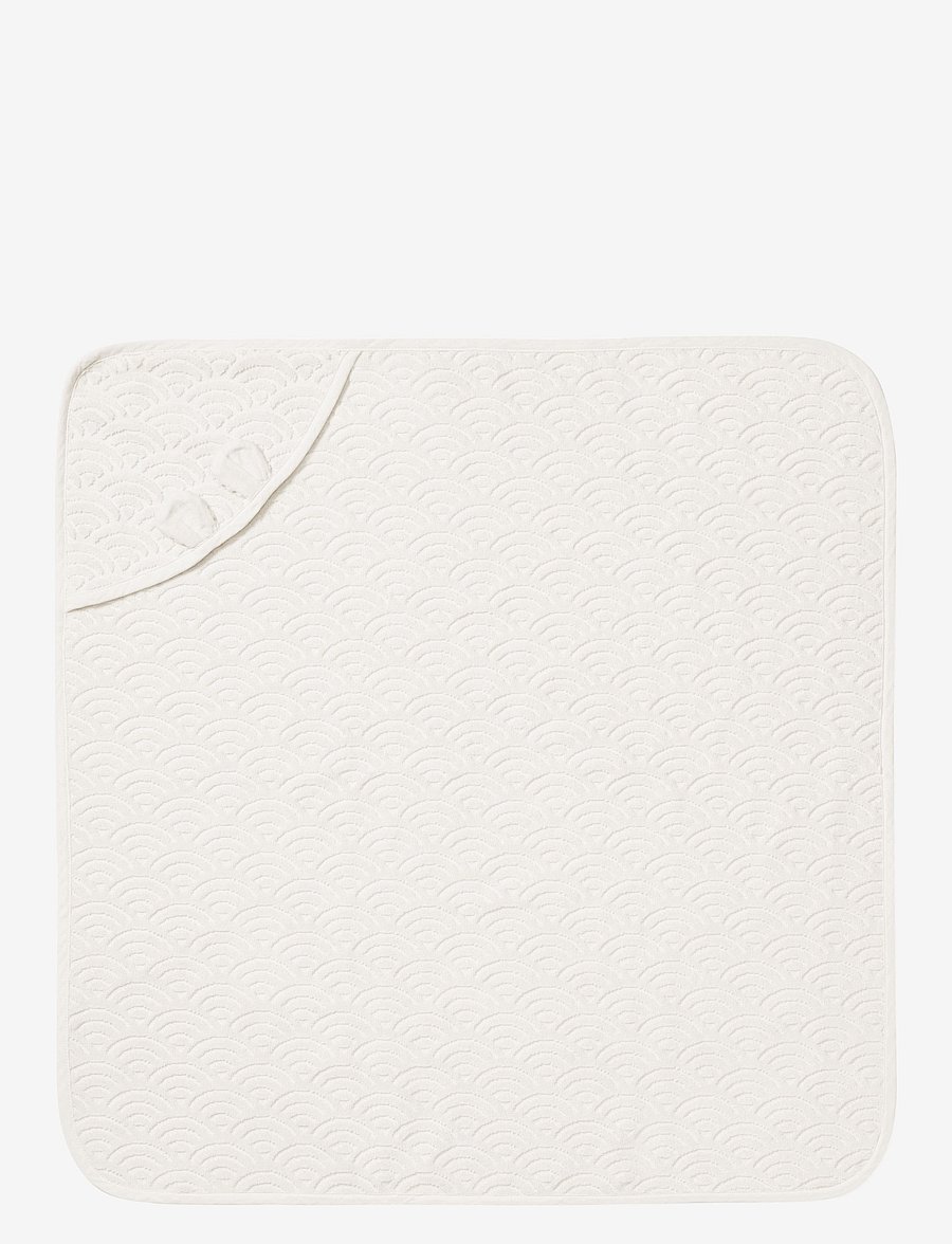 Cam Cam Copenhagen - Towel, Baby, Hooded w/ ears - towels - off-white - 2