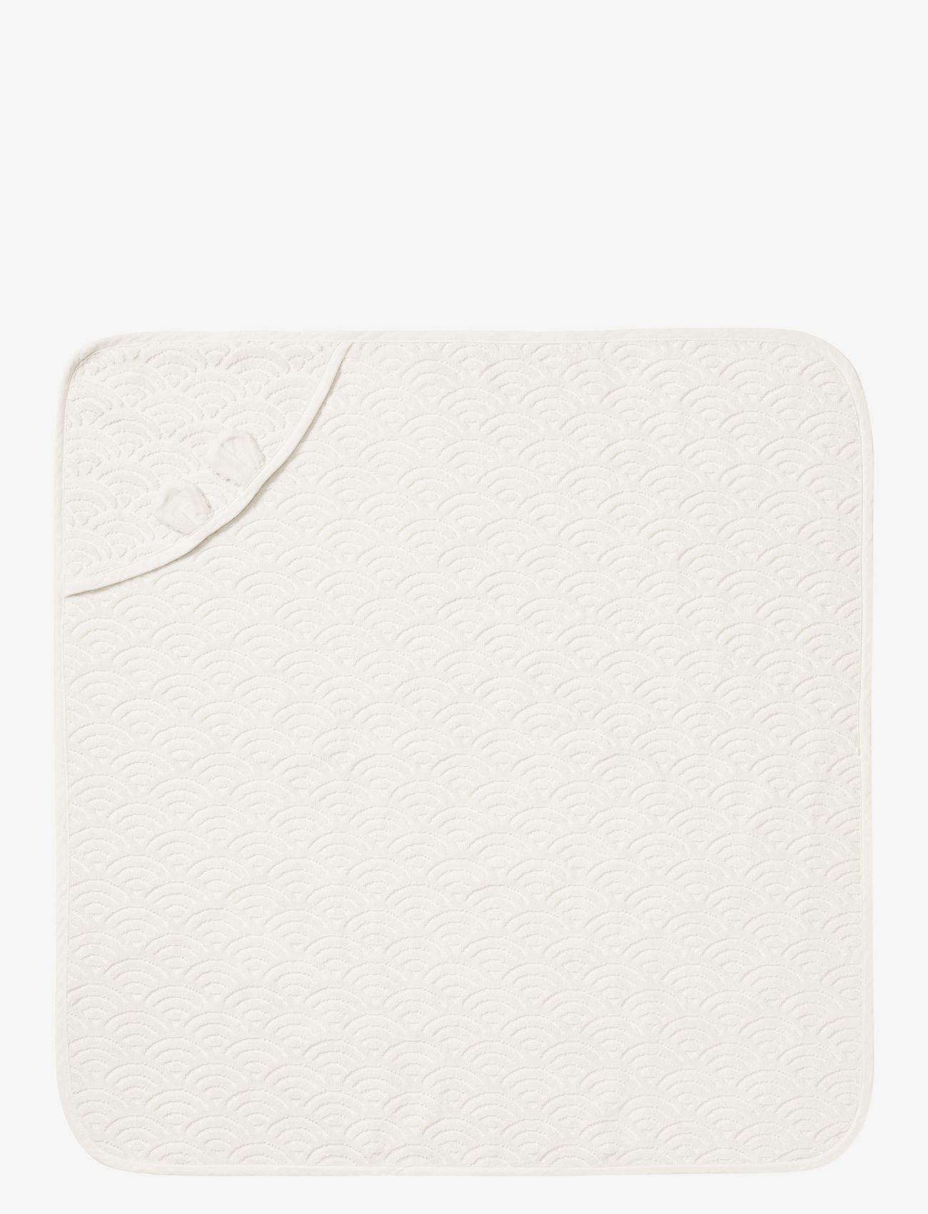 Cam Cam Copenhagen - Towel, Baby, hooded w/ ears - handtücher - off-white - 3