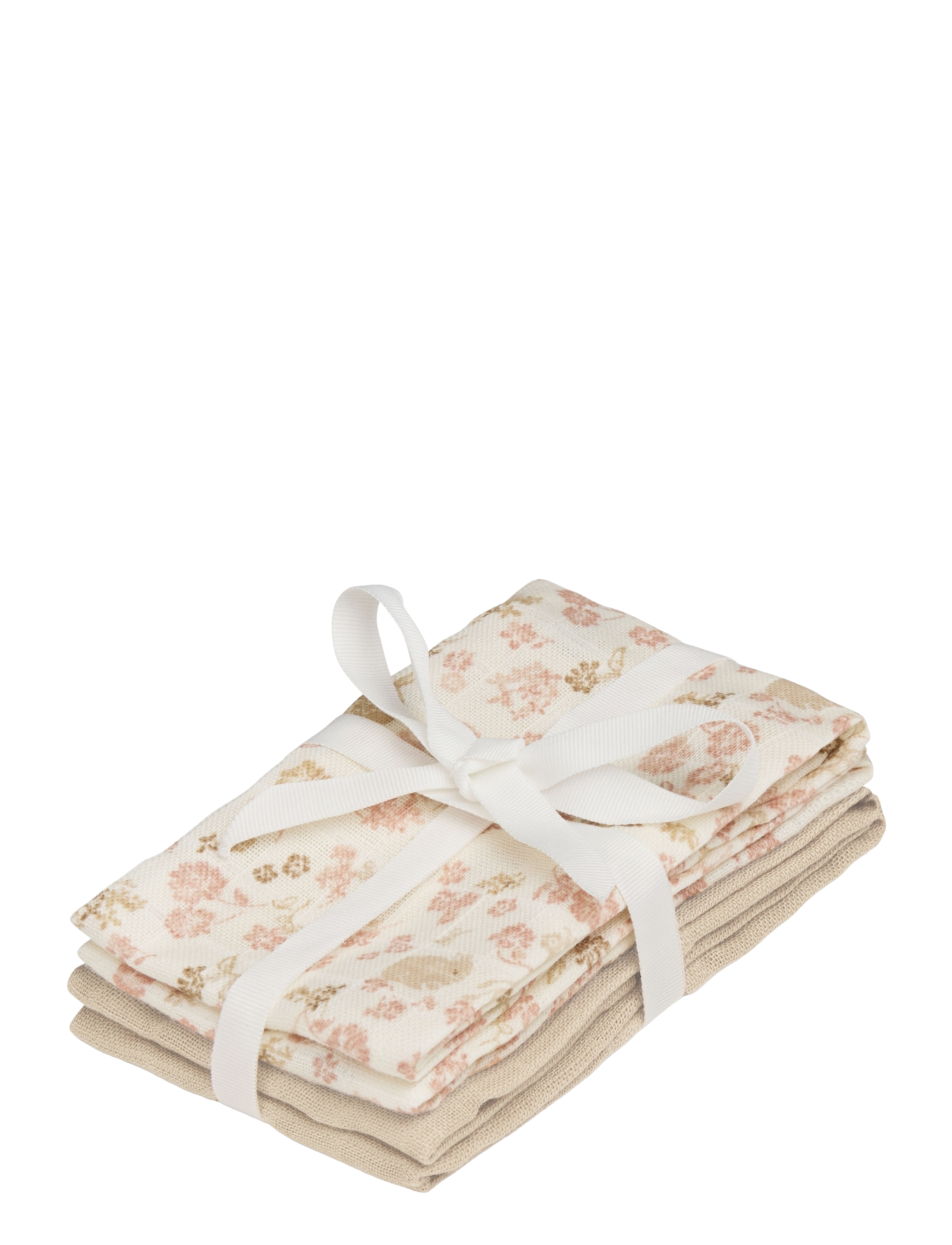 Cam Copenhagen Wash Cloth, 4 Pack, One Size, Muslins, Rosa - Muslin Cloths, Kinder