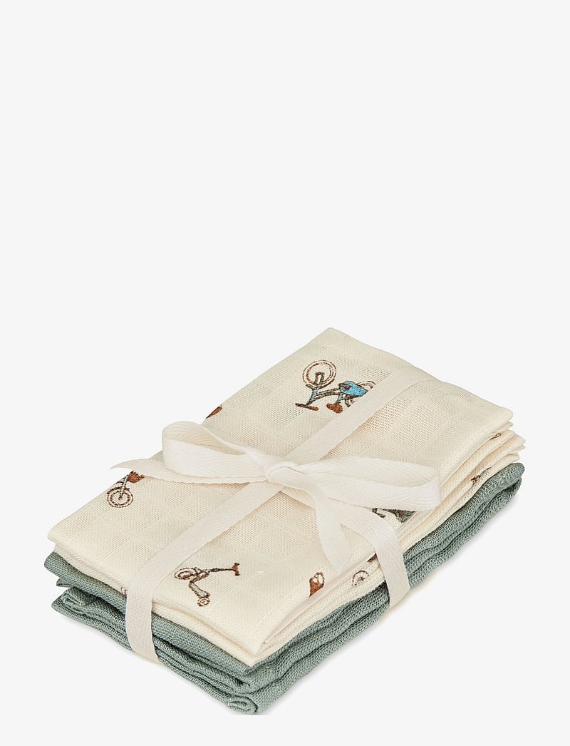 Cam Cam Copenhagen - Wash Cloth, 4 pack - klude - bicycles - 0