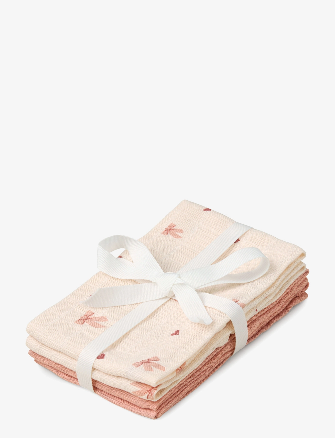 Cam Copenhagen Wash Cloth, 4 Pack, One Size, Muslins, Rosa - Muslin Cloths, Kinder