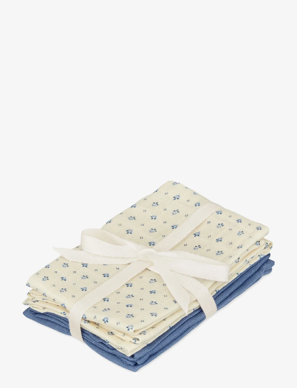 Cam Cam Copenhagen - Wash Cloth, 4 pack - GOTS - Bows - torklappar - capri - 0