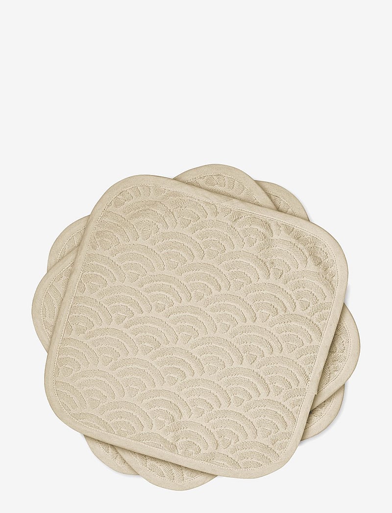 Cam Cam Copenhagen - Washcloth, 3 pack - mulltücher - almond - 1