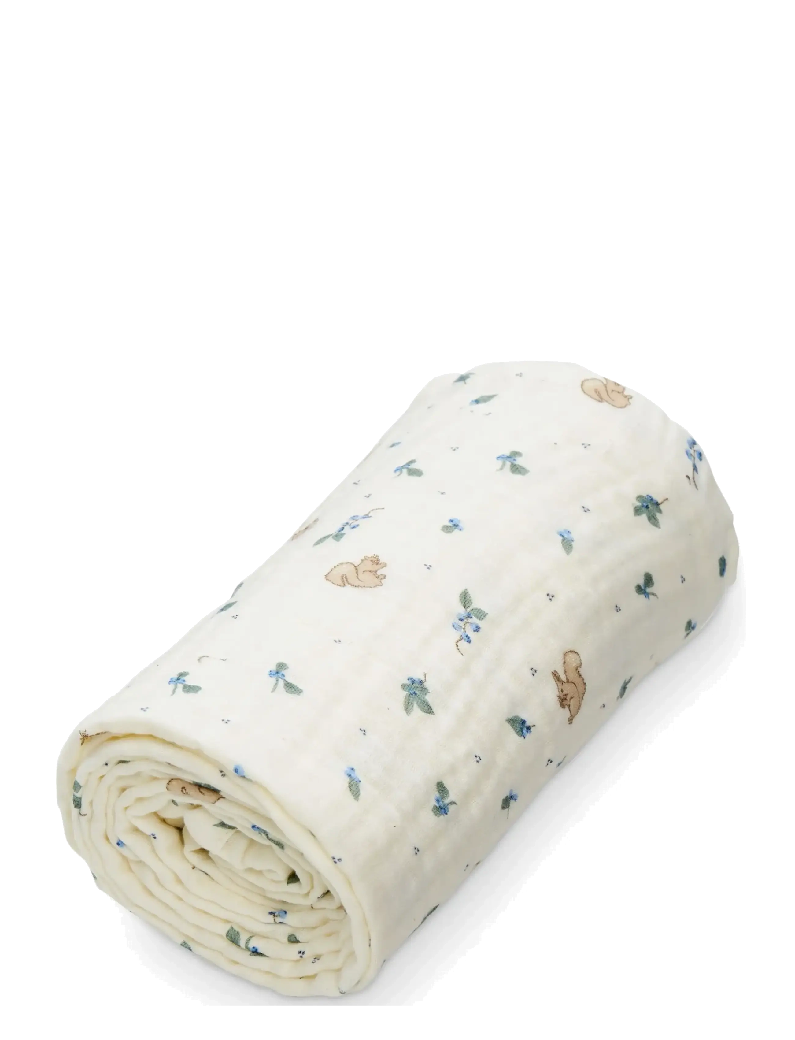 Cam Cam Copenhagen Muslin Baby Blanket Gots Woodland, Børn, Muslin Baby Tæppe, Cream, Str: ONE SIZE