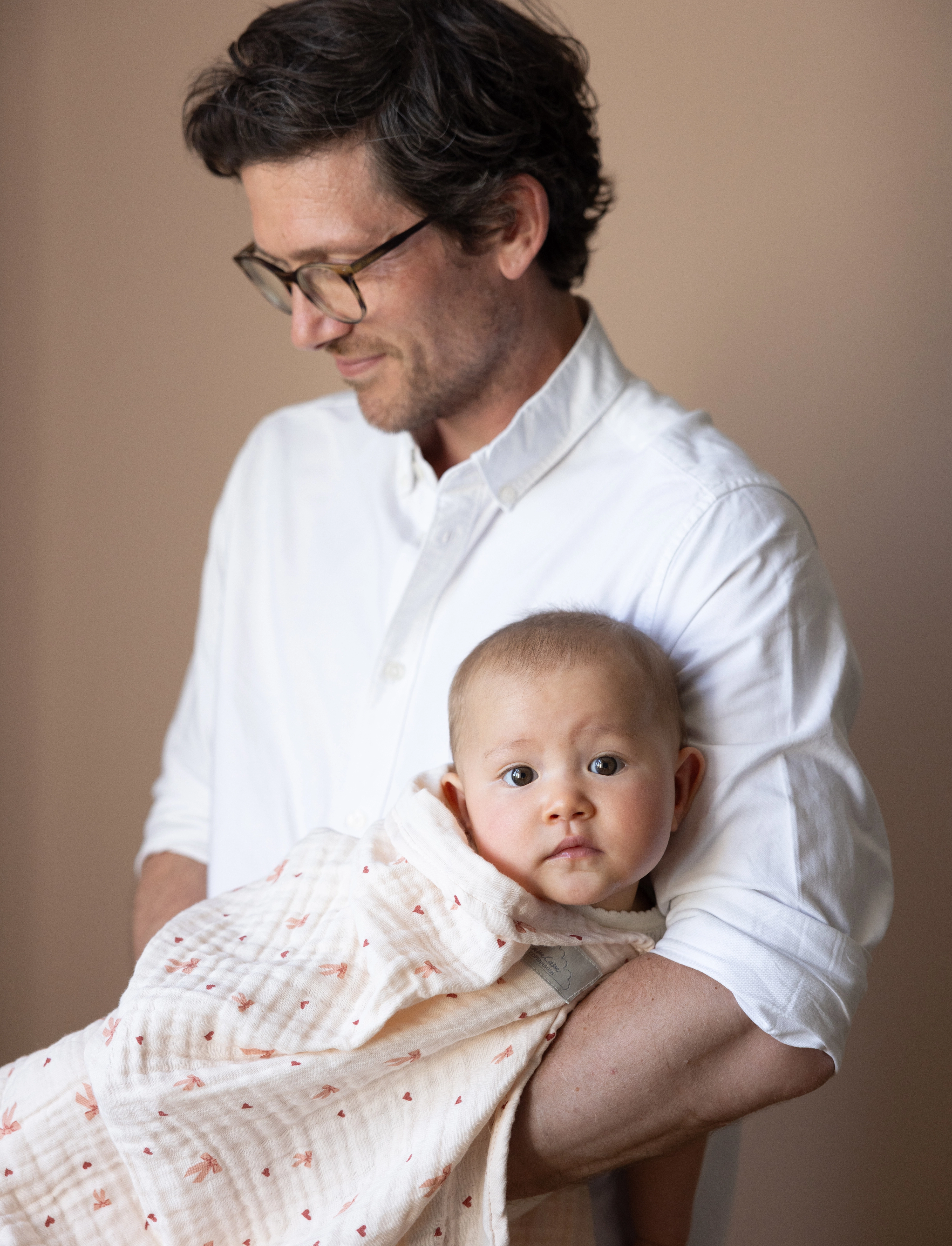 Cam Cam Copenhagen - Muslin Baby Blanket - GOTS - Woodland - musselintæpper - bows - 4