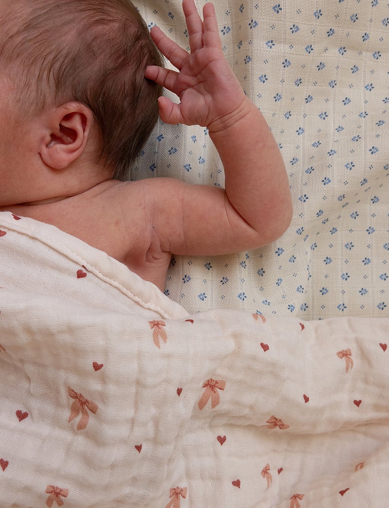 Cam Cam Copenhagen - Muslin Blanket, Baby - mulldecken - bows - 5