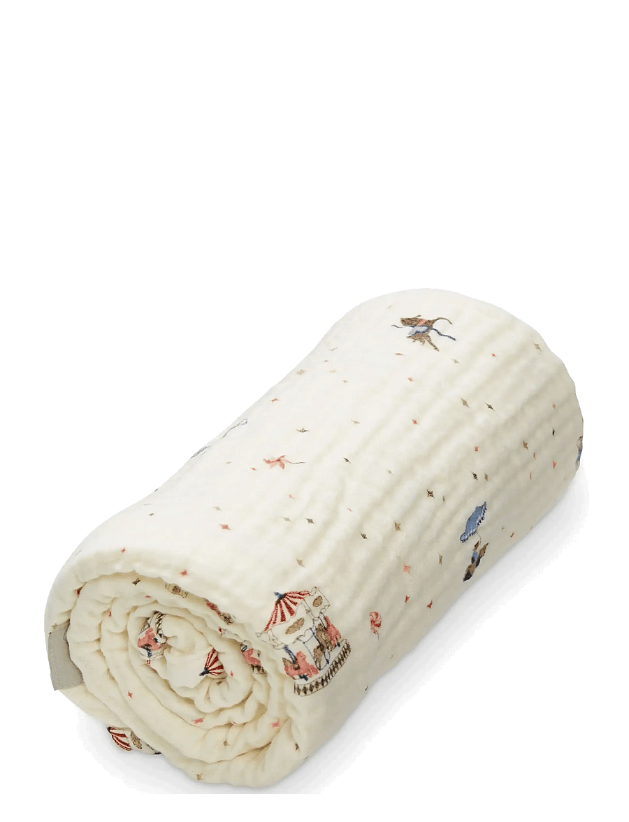 Cam Cam Copenhagen - Muslin Baby Blanket - GOTS - Augusta - plaids en mousseline - carousel - 0
