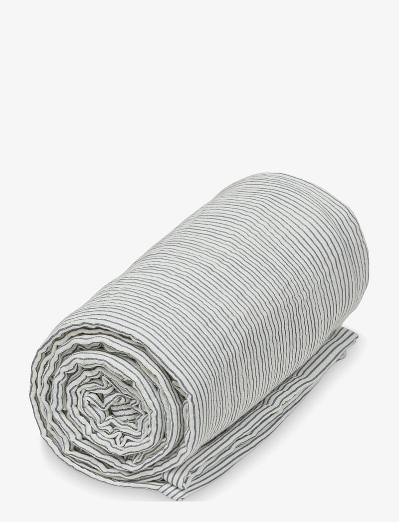 Cam Cam Copenhagen - Muslin Baby Blanket - GOTS - Bows - musliinihuovat - classic stripes blue - 1