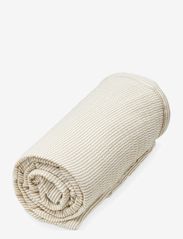 Cam Cam Copenhagen - Muslin Baby Blanket - muslino antklodės - classic stripes camel - 1