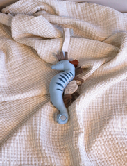 Cam Cam Copenhagen - Muslin Baby Blanket - dekens van mousseline - classic stripes camel - 0