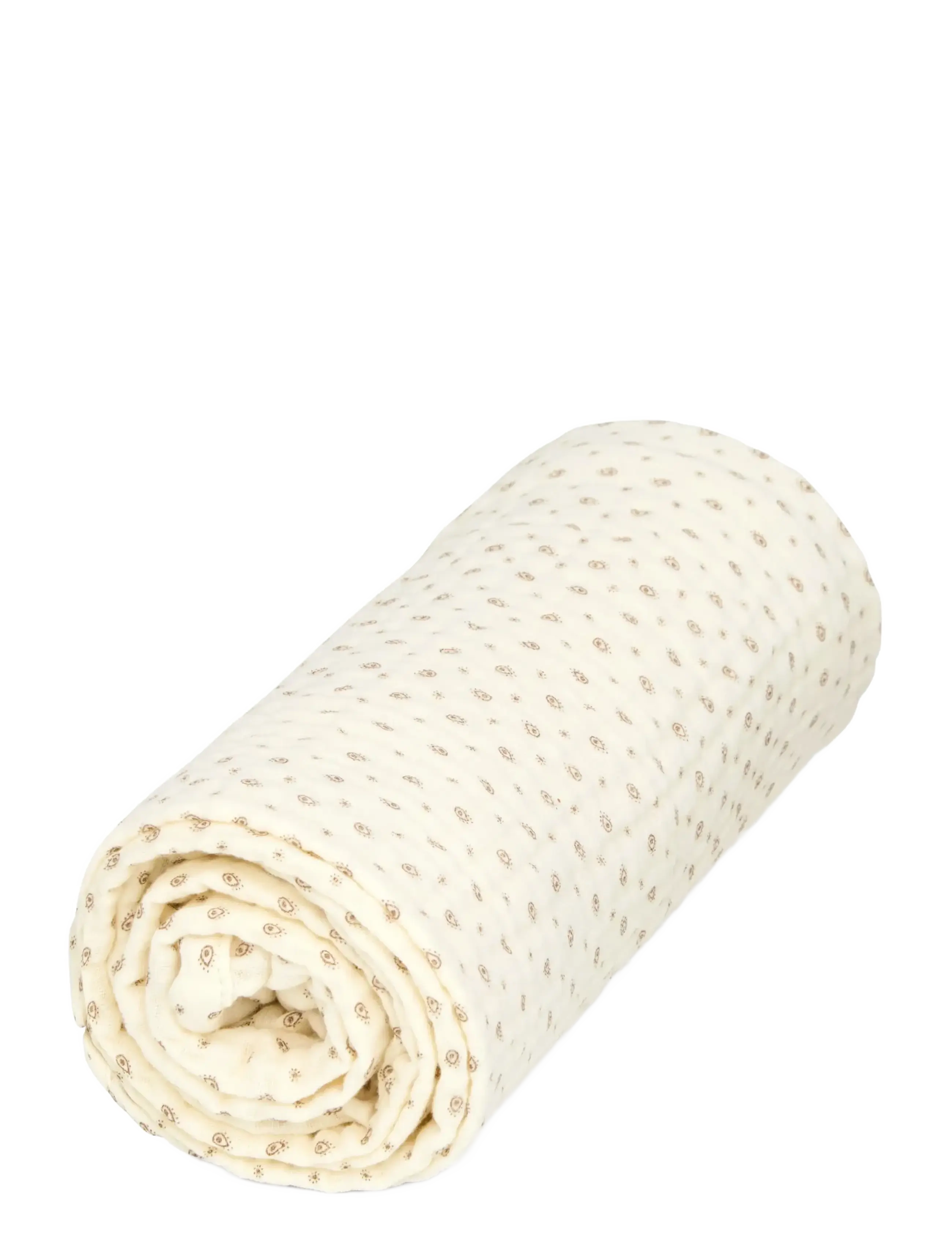 Cam Cam Copenhagen Muslin Baby Blanket - GOTS - Woodland - Musliin linad - ROWAN / cream