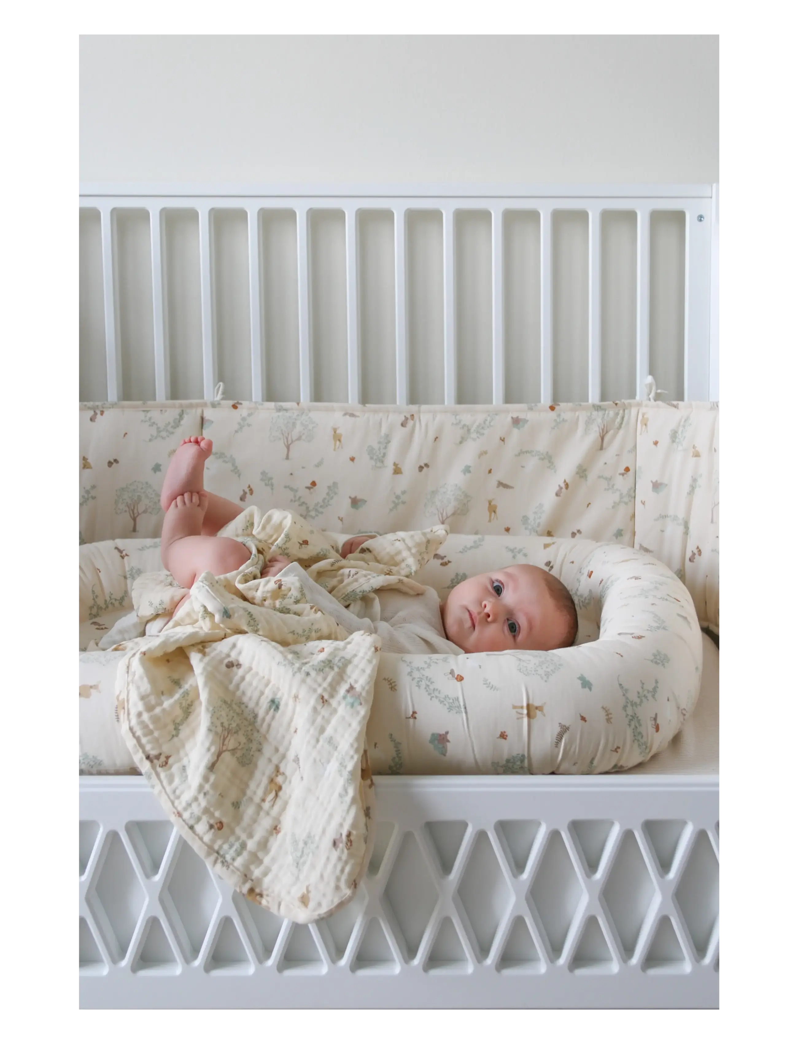 Cam Cam Copenhagen - Muslin Baby Blanket - GOTS - Woodland - musliinist tekid - woodland - 2