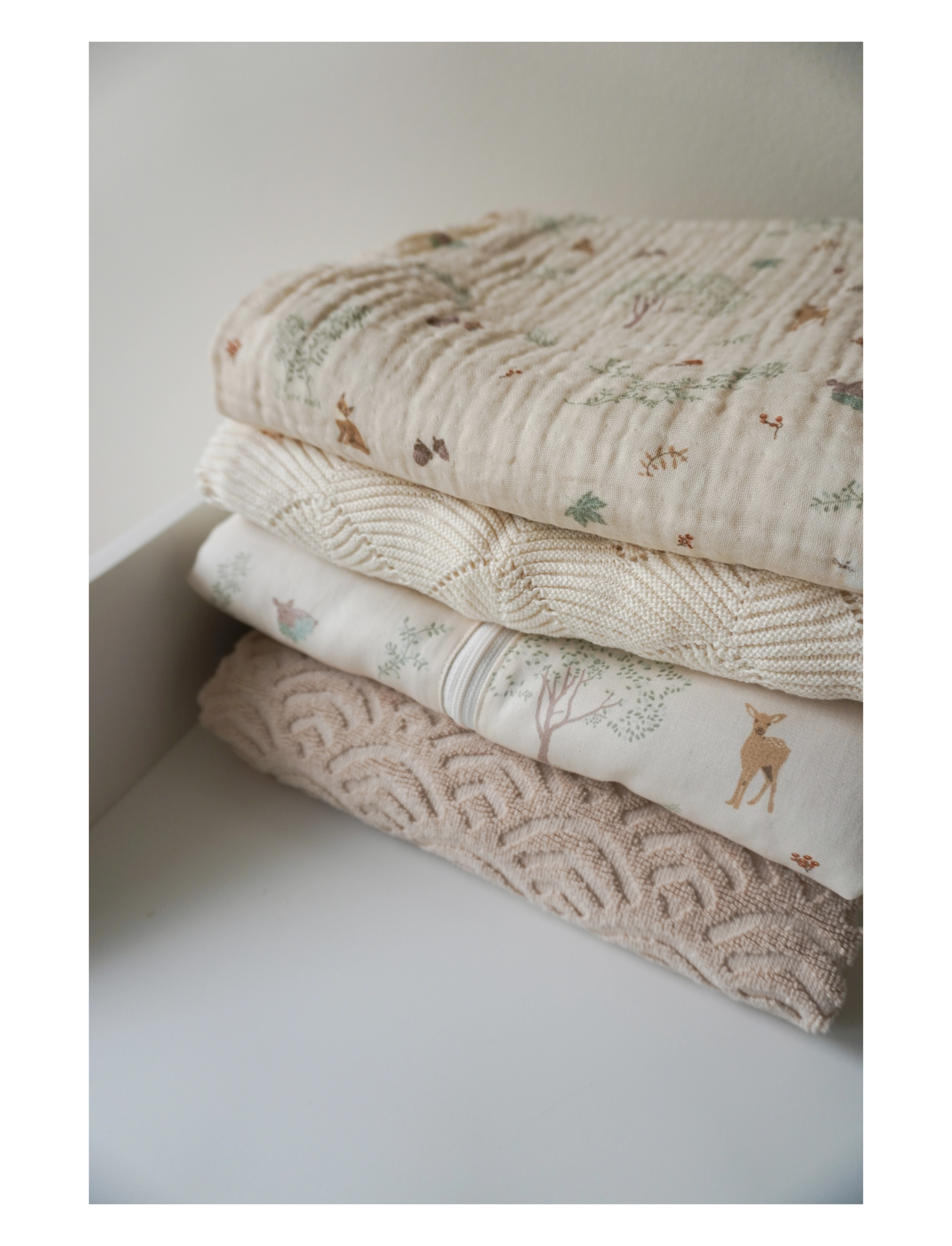 Cam Cam Copenhagen - Muslin Baby Blanket - GOTS - Woodland - musliinist tekid - woodland - 4