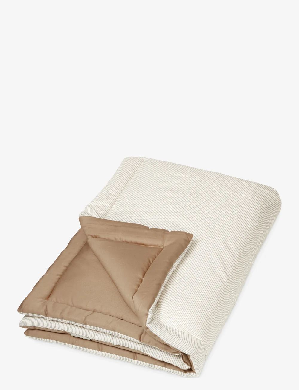 Cam Cam Copenhagen - Soft blanket - babyfiltar - classic stripes camel - 0