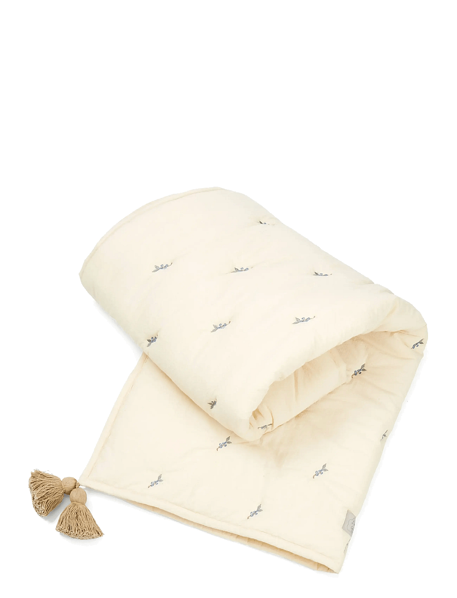 Cam Cam Copenhagen - Kids Embroidered Blanket - OCS - Woodland - tæpper - blueberries - 2