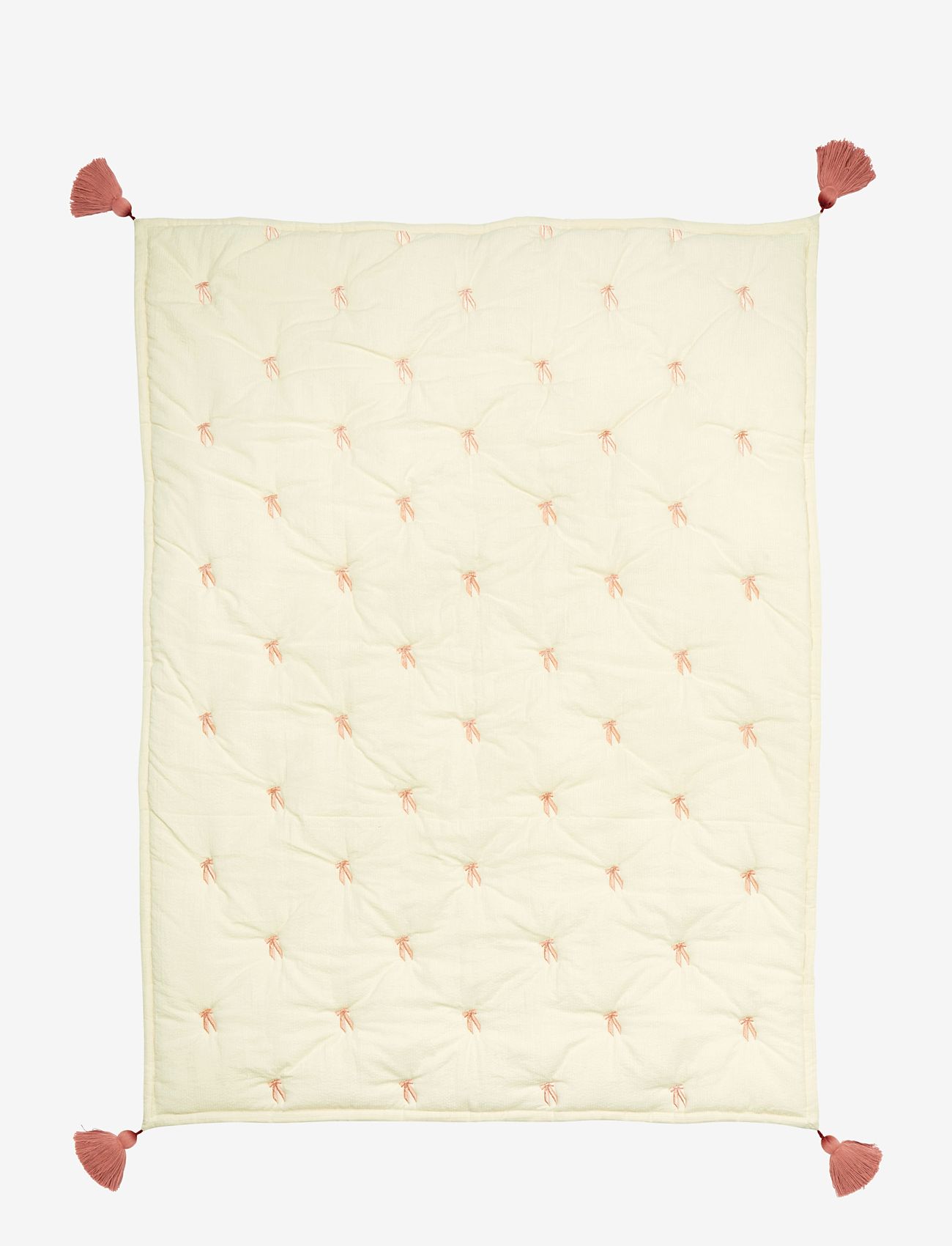 Cam Cam Copenhagen - Kids Embroidered Blanket - OCS - filtar - bows - 0