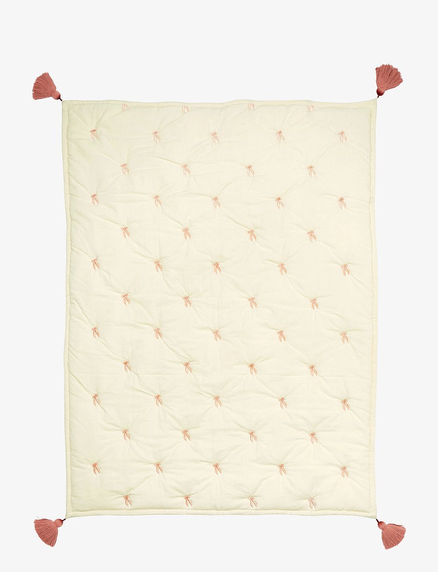 Cam Cam Copenhagen - Kids Embroidered Blanket - OCS - Woodland - tæpper - bows - 0