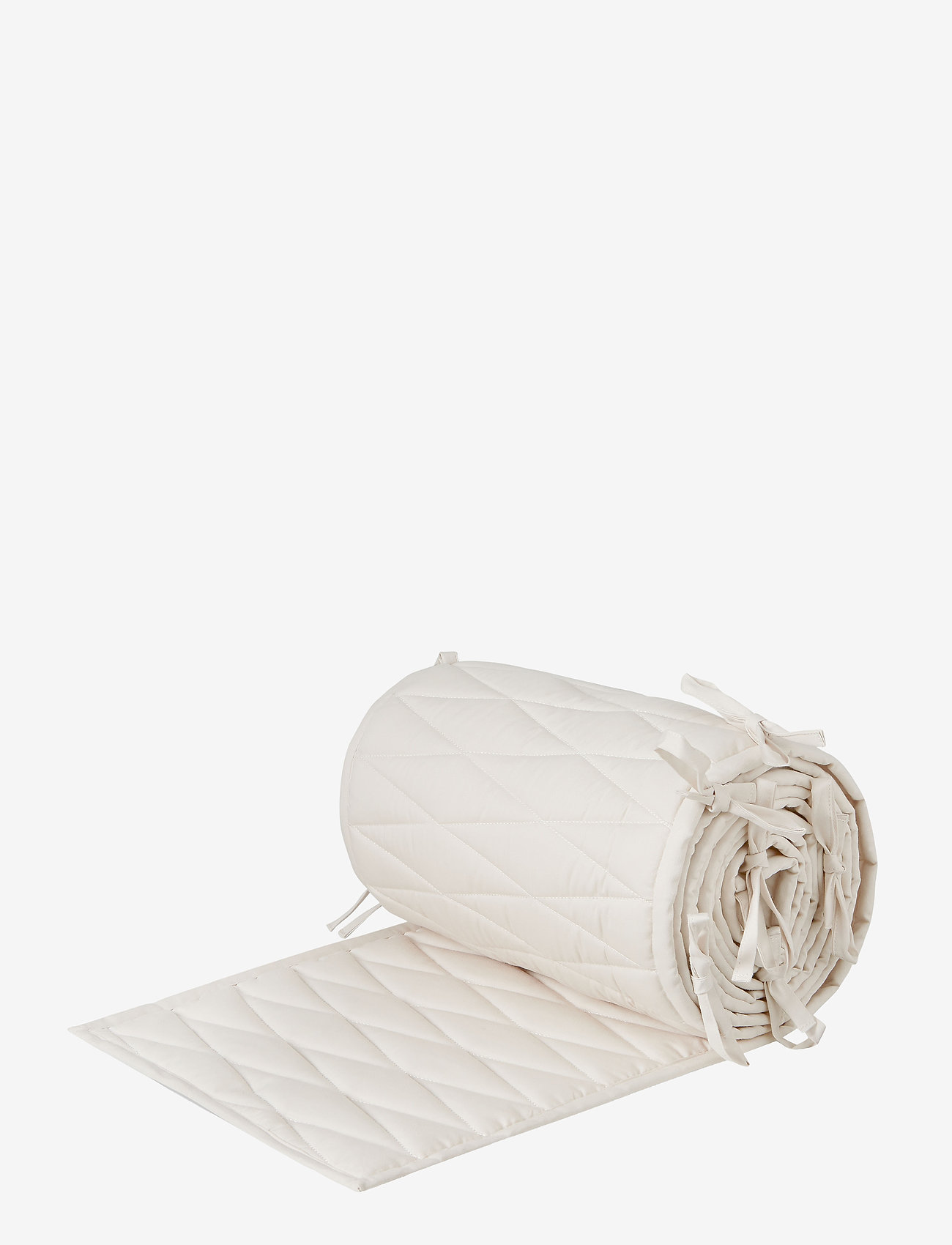 Cam Cam Copenhagen - Cot Bumper w/ Harlequin embroidery - voodipehmendused - light sand - 1