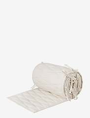 Cam Cam Copenhagen - Cot Bumper w/ Harlequin embroidery - bedomrander - light sand - 1