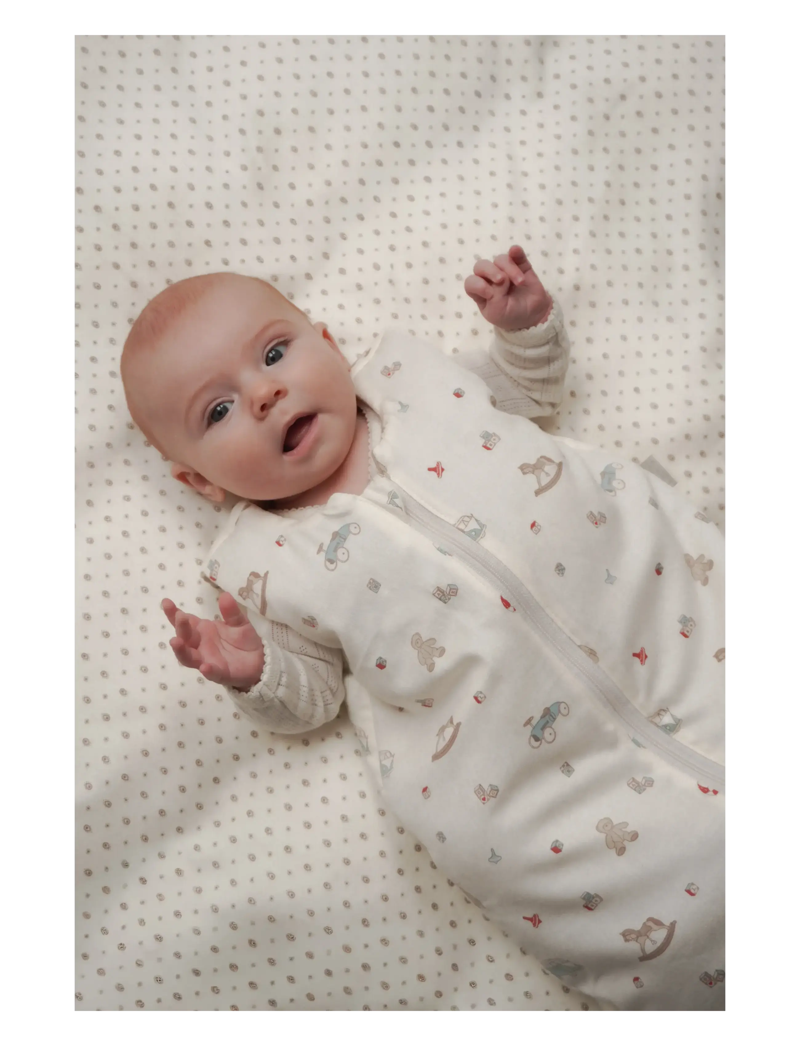 Cam Cam Copenhagen - Sleeping Bag 6-18 Months - OCS - Woodland - baby sleeping bags - vintage toys - 1
