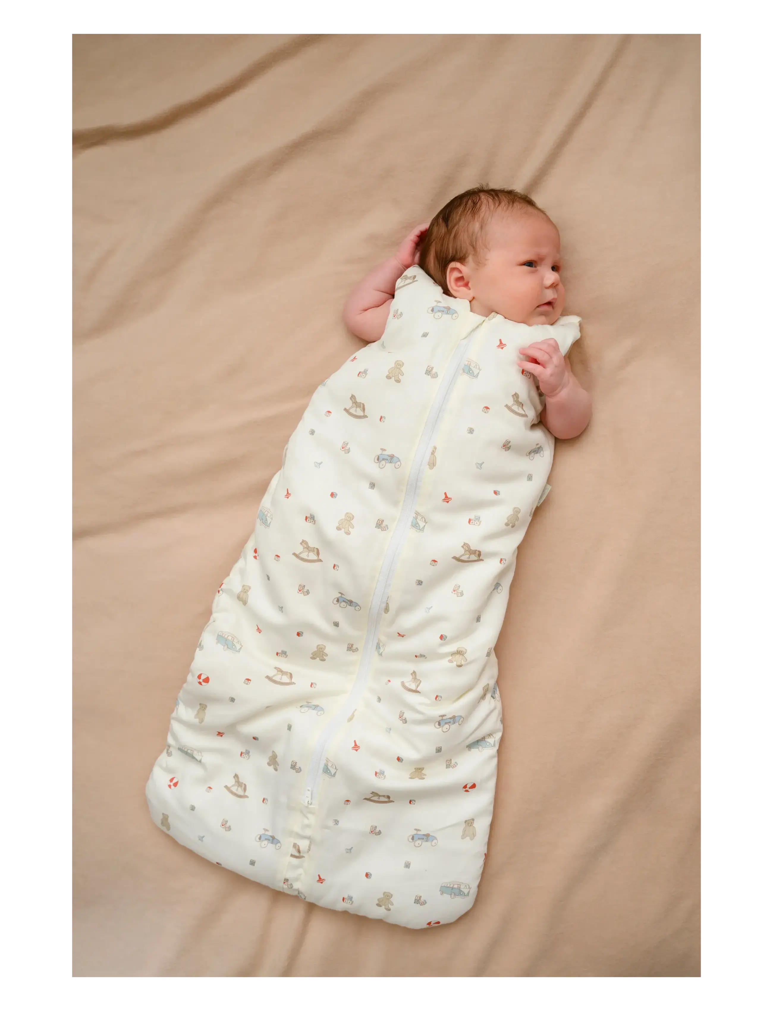 Cam Cam Copenhagen - Sleeping Bag 6-18 Months - OCS - Woodland - baby sleeping bags - vintage toys - 2